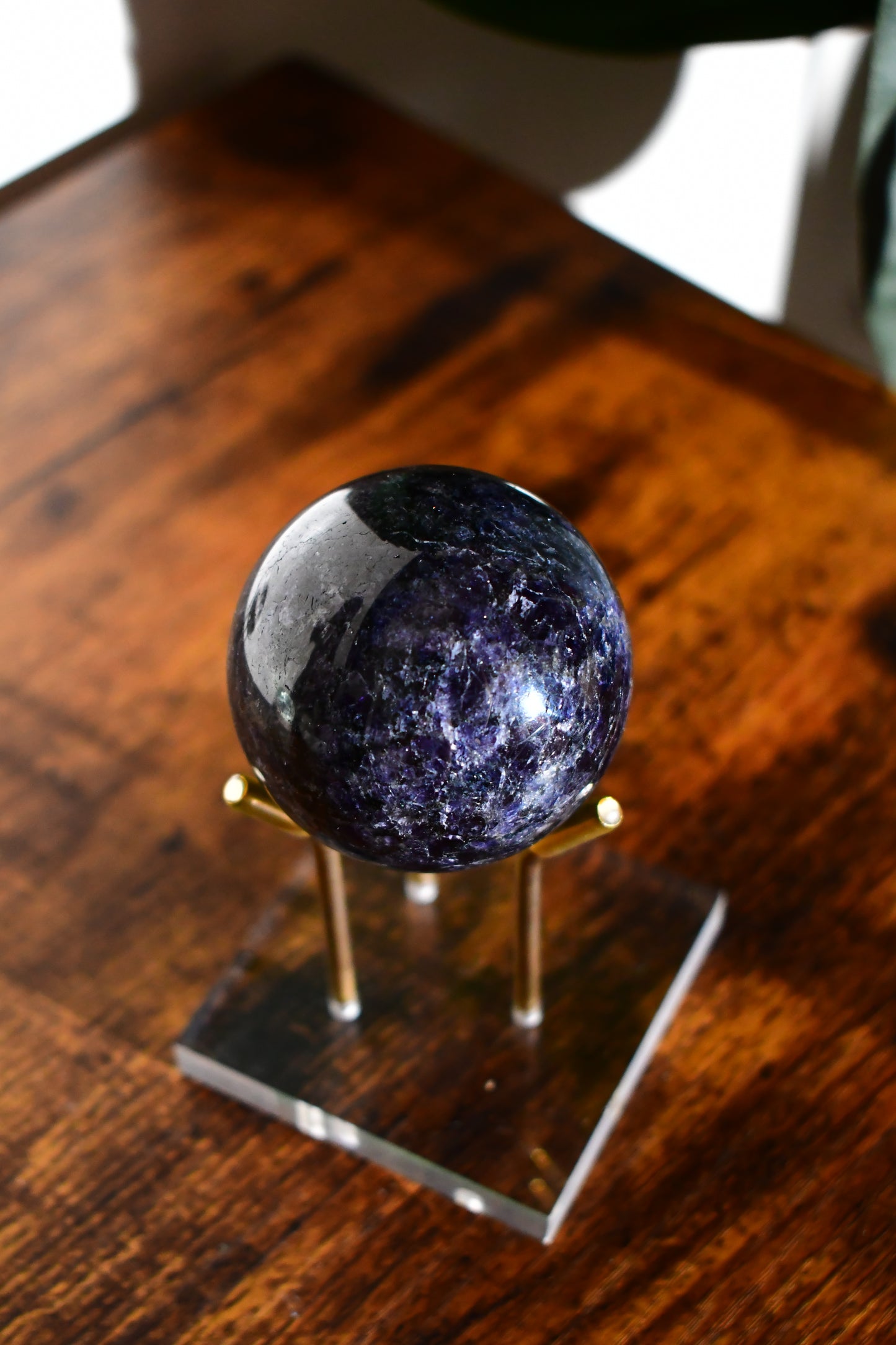 Iolite Sphere