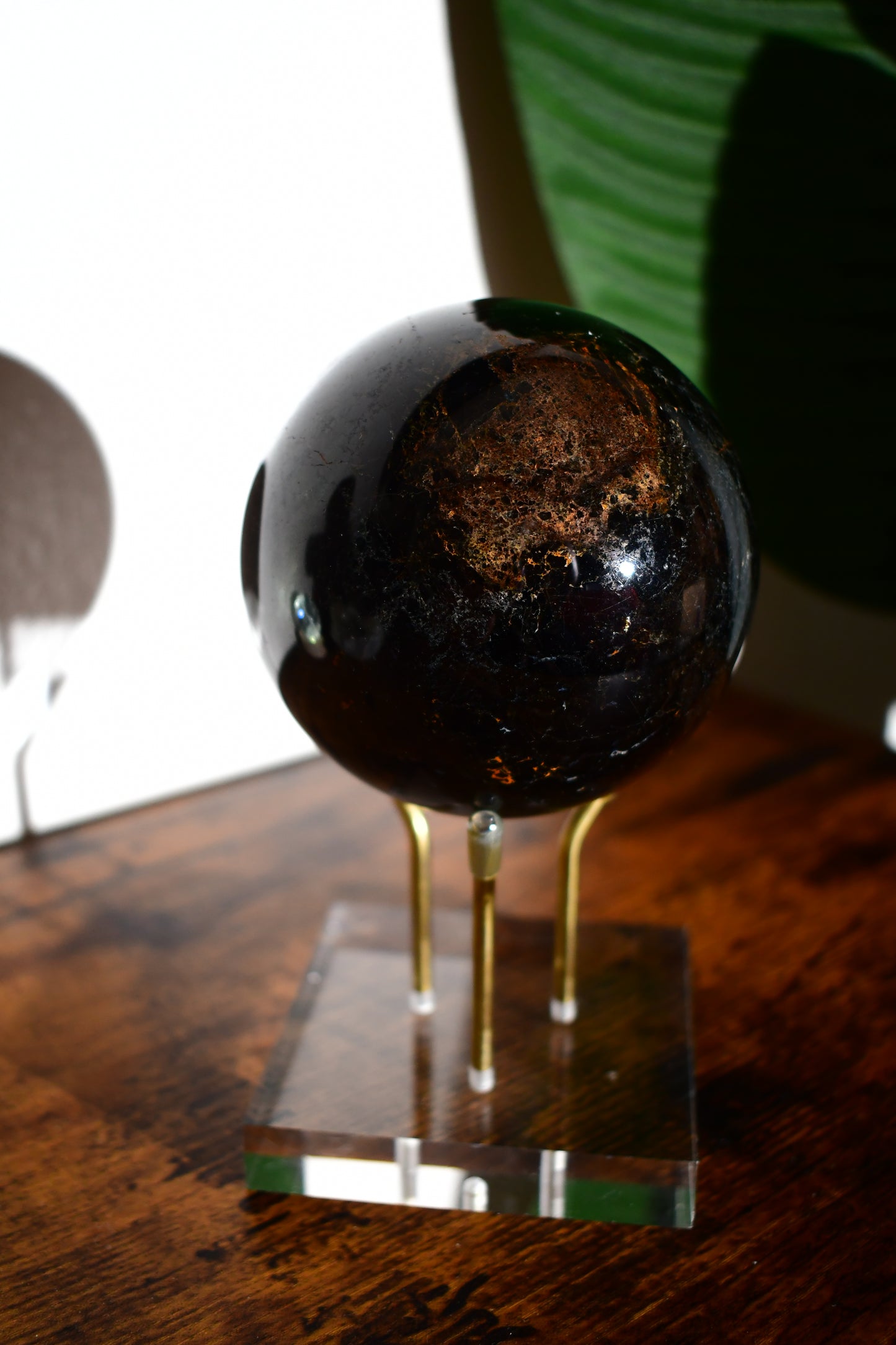 Brazilian Black Tourmaline Sphere