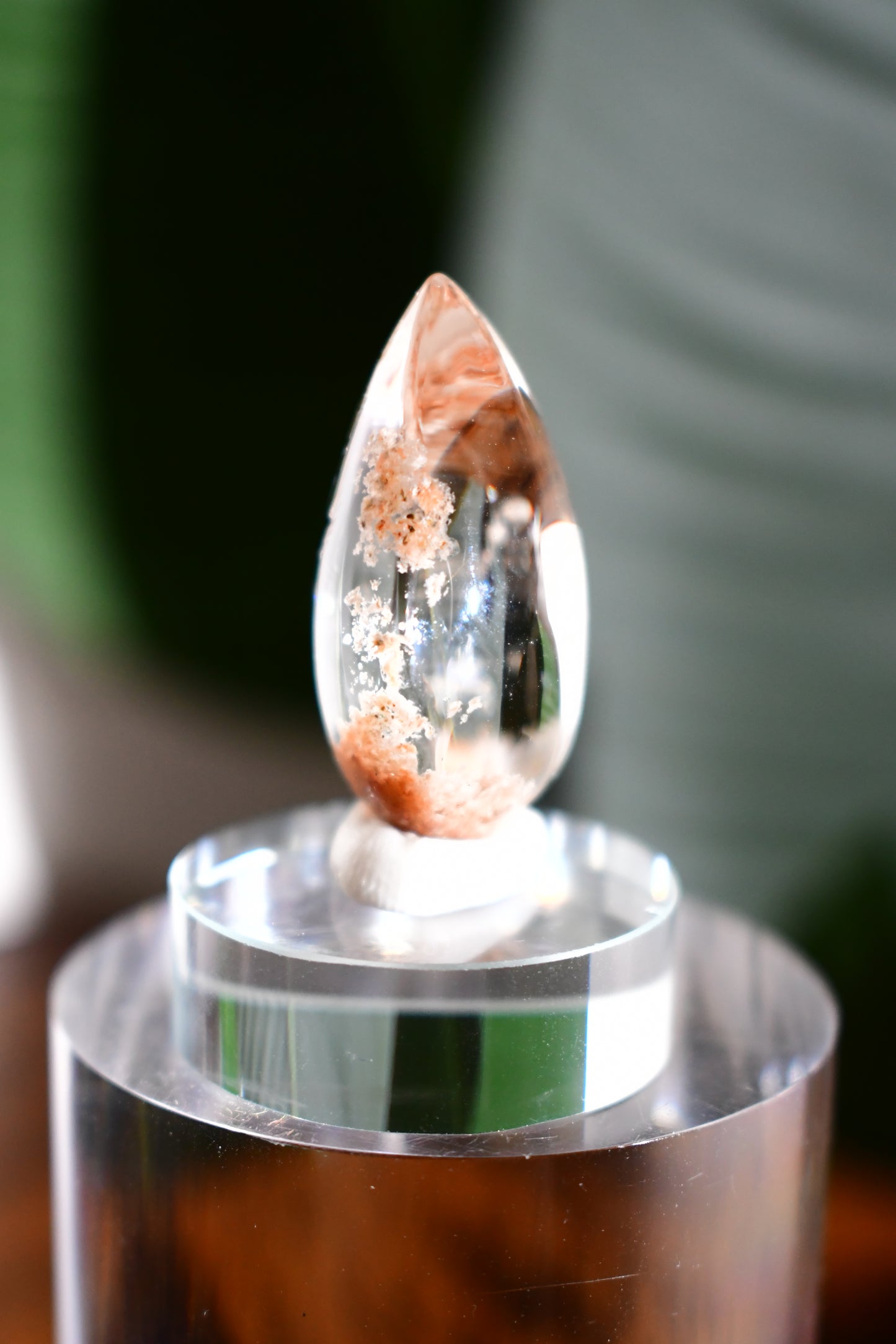 “Phoenix #1” High-Quality Lodalite Quartz Etched Carvings
