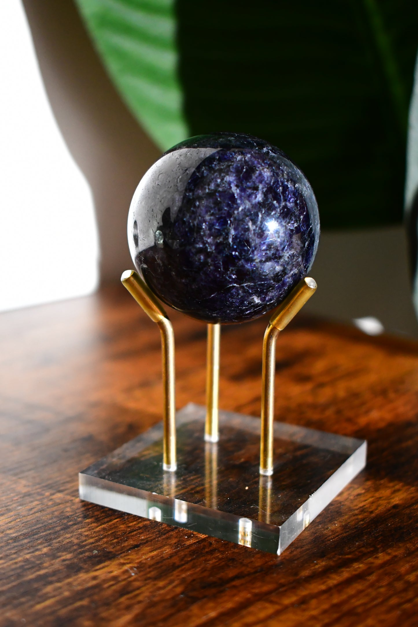 Iolite Sphere