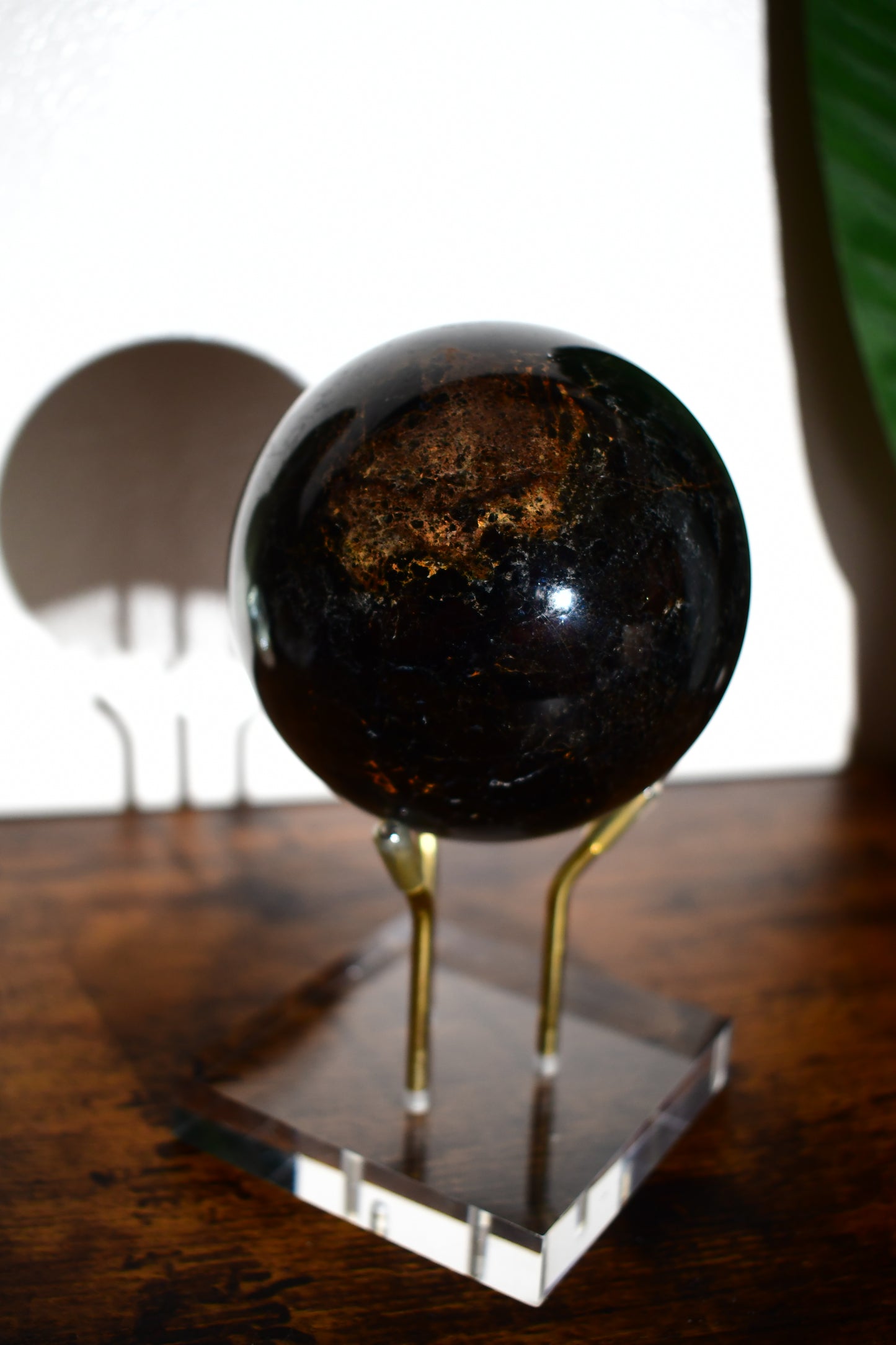Brazilian Black Tourmaline Sphere