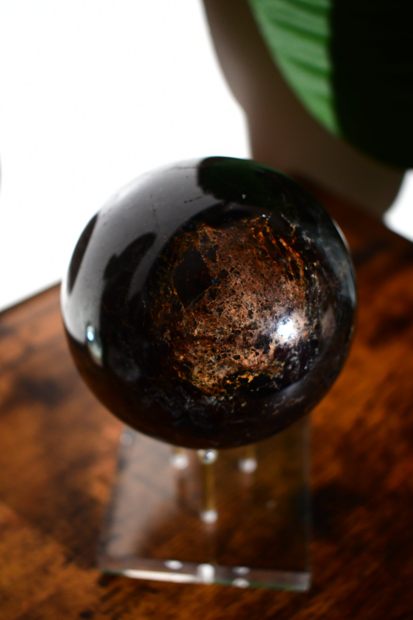 Brazilian Black Tourmaline Sphere