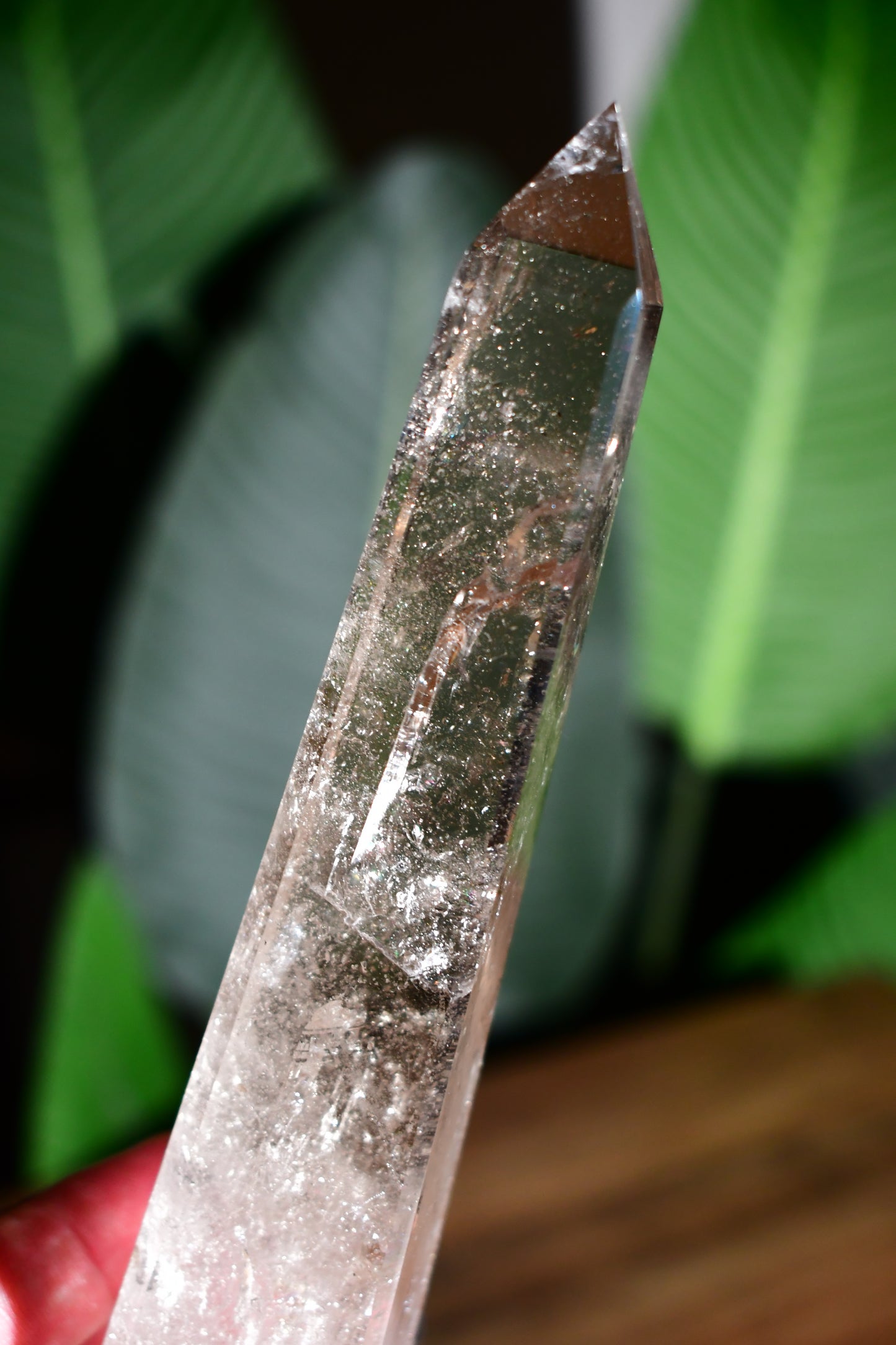 Smoky Quartz Lemurian Obelisk Tower 07