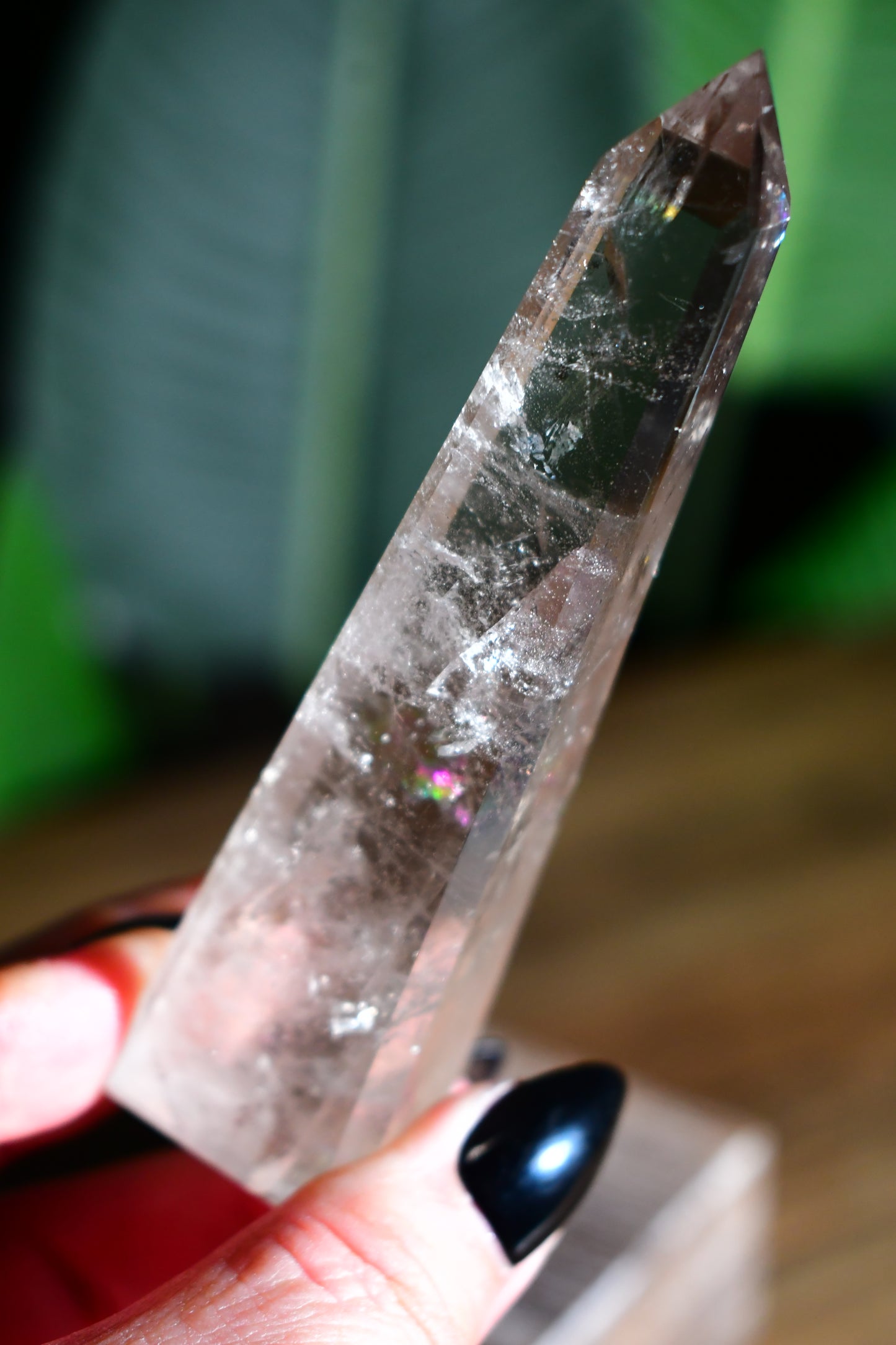 Smoky Quartz Lemurian Obelisk Tower 02