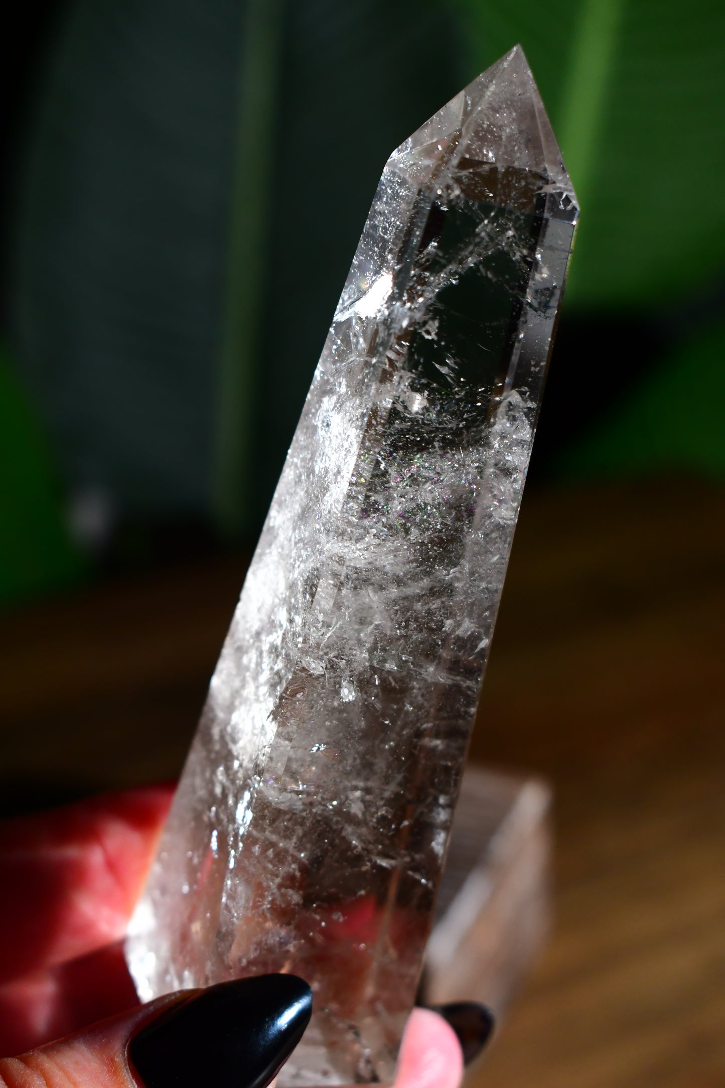 Smoky Quartz Lemurian Obelisk Tower 04