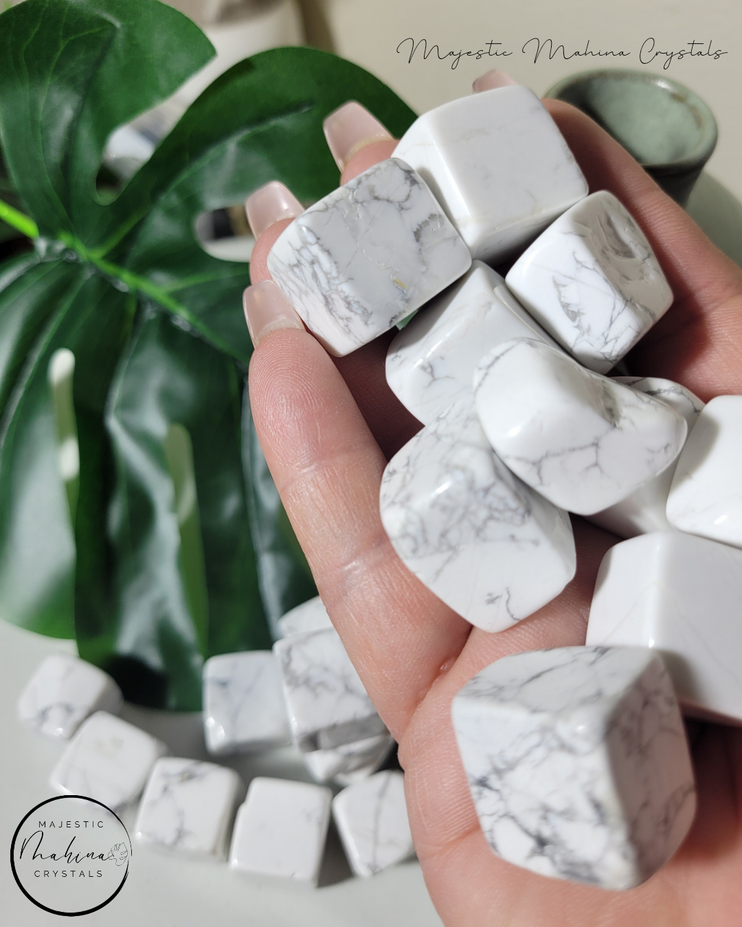 Howlite Tumble Cubes