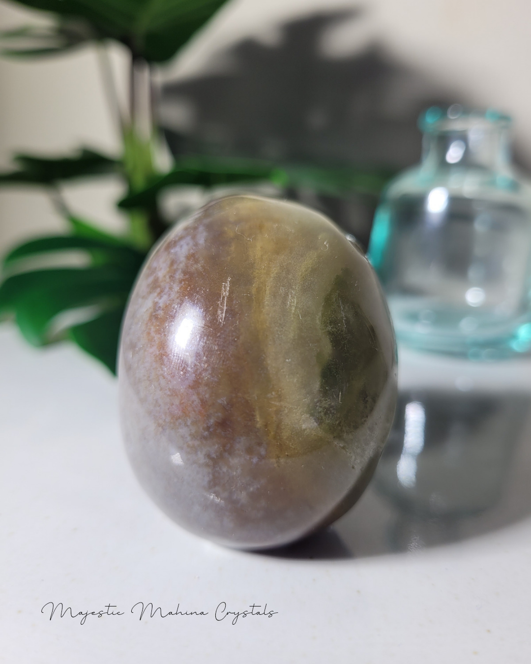 Ocean Jasper Skull