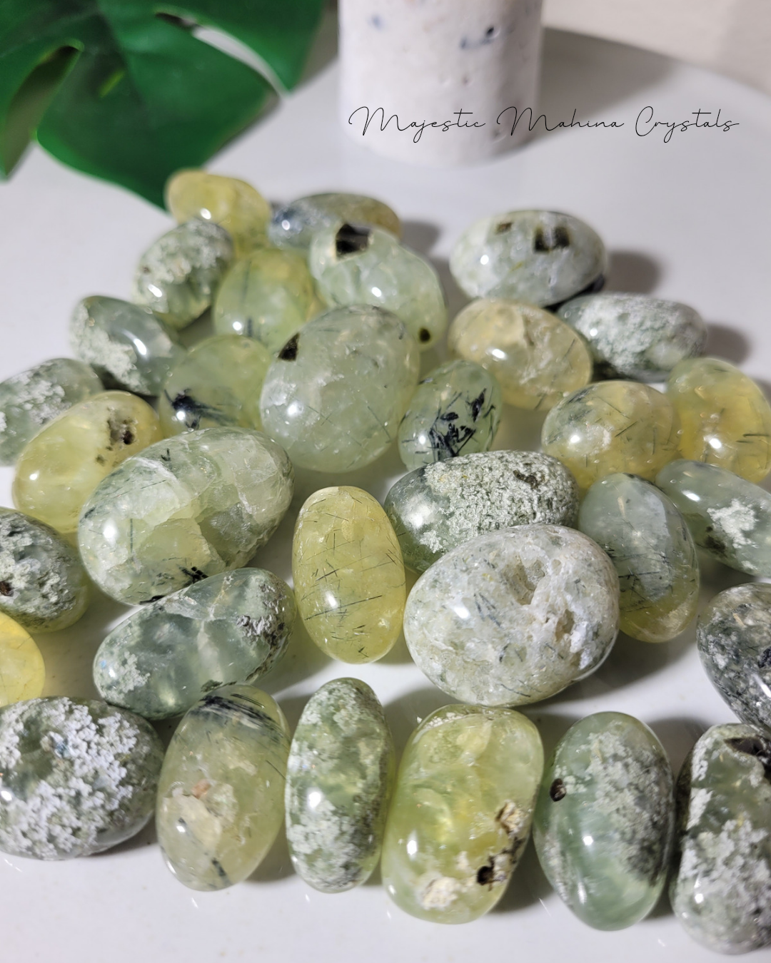 Prehnite Tumbles