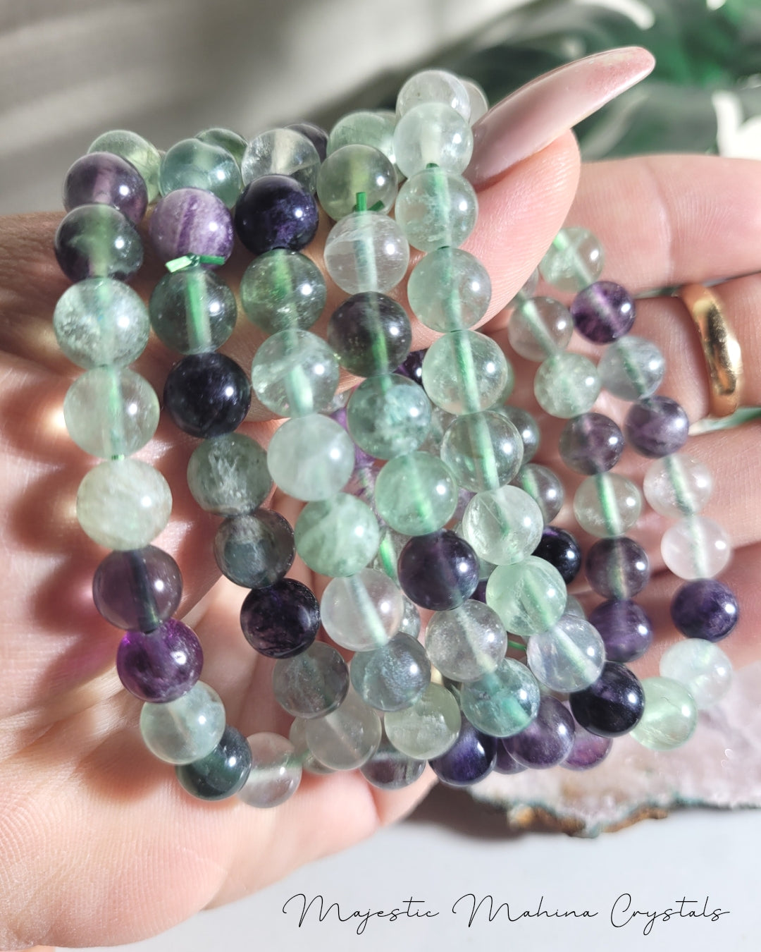 Rainbow Fluorite Bracelet