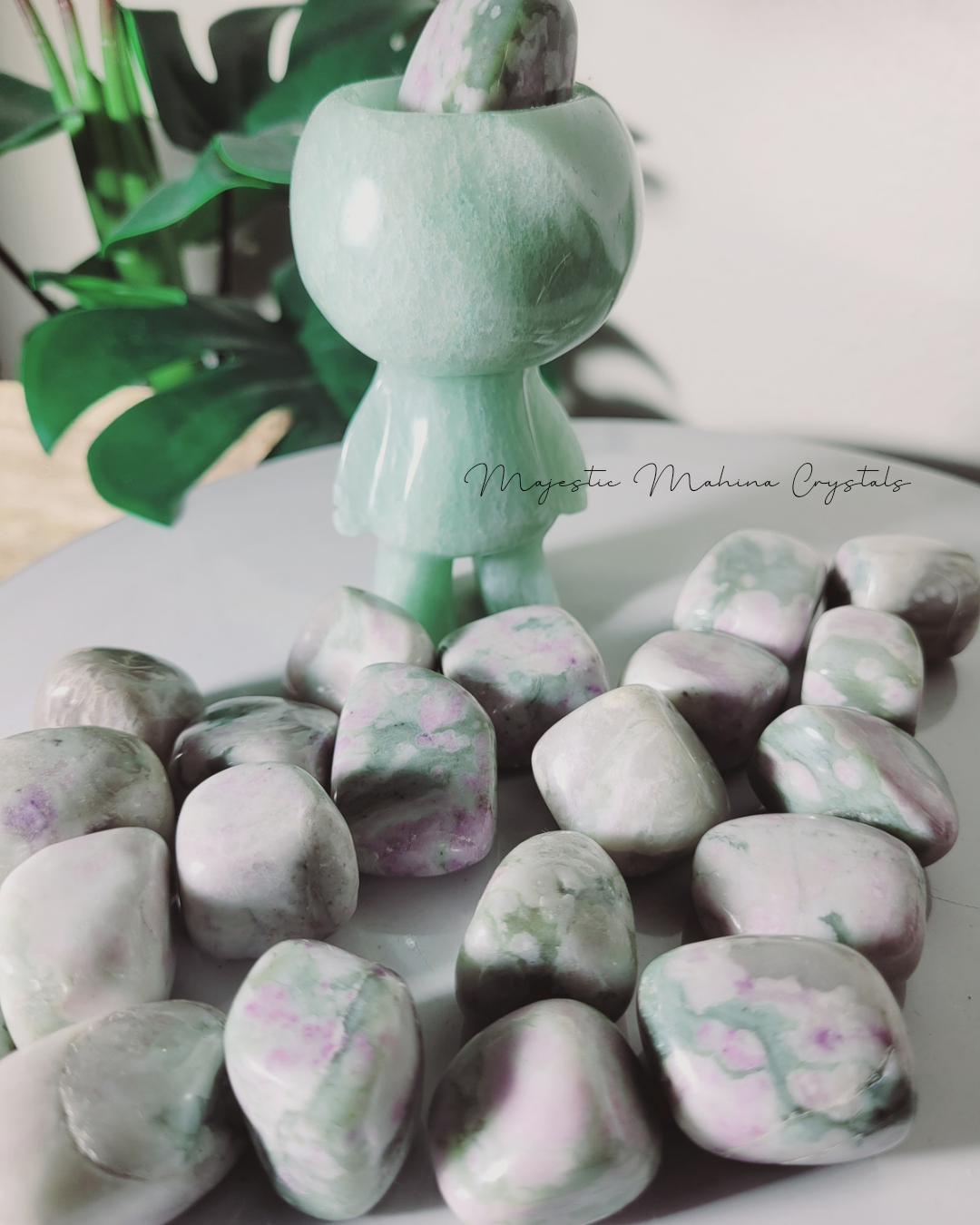 Ruby in Fuchsite Tumbles