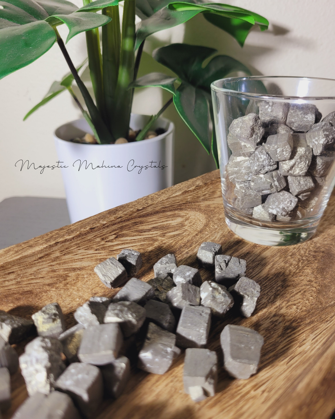 Natural Pyrite Cubes