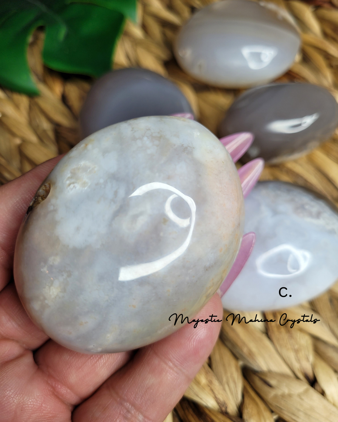 Flower Agate Palm