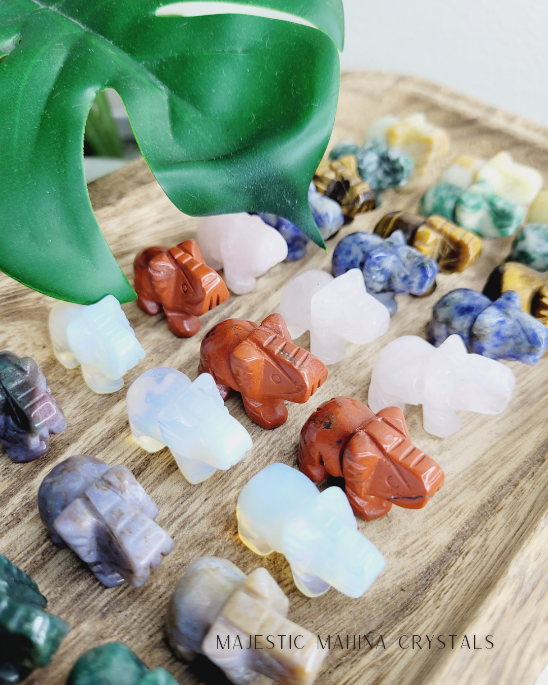 Mini Elephant Carvings