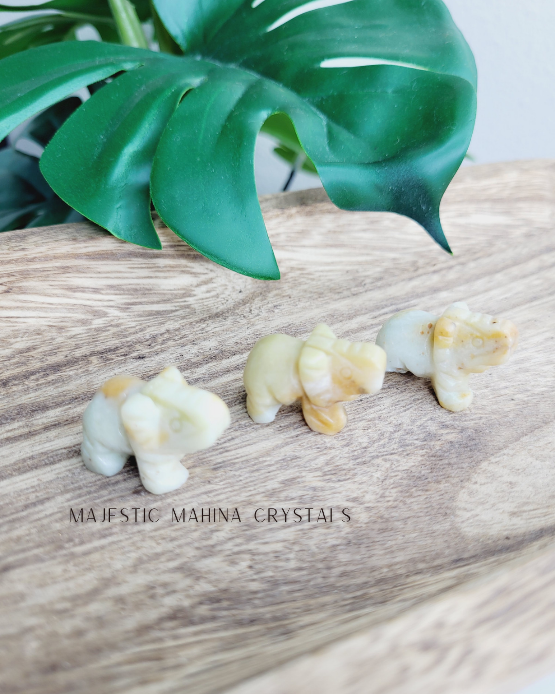 Mini Elephant Carvings