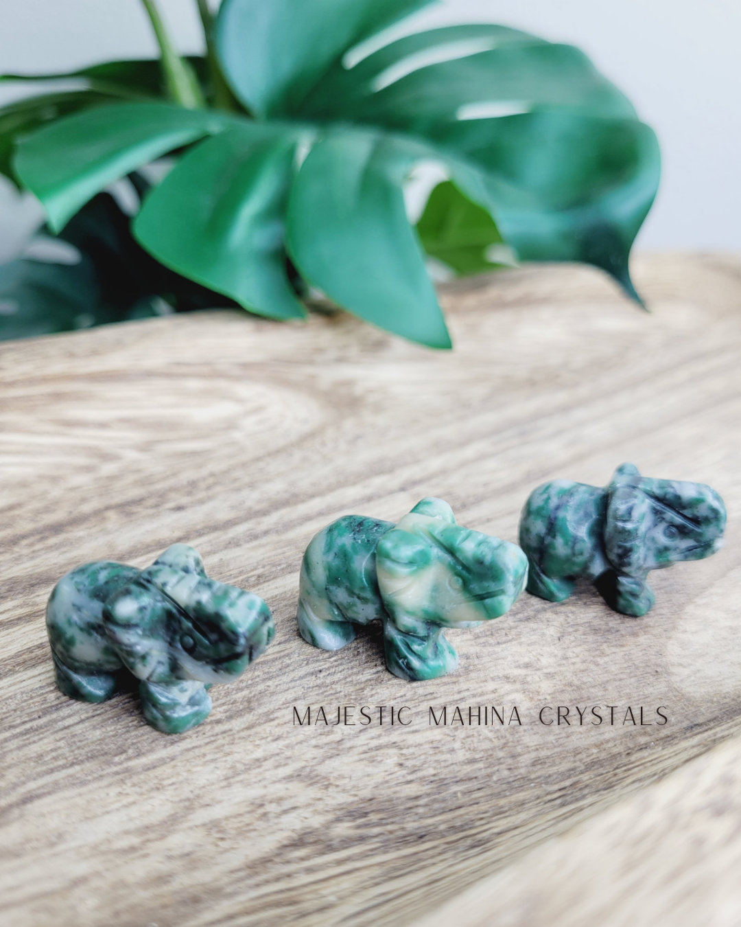 Mini Elephant Carvings