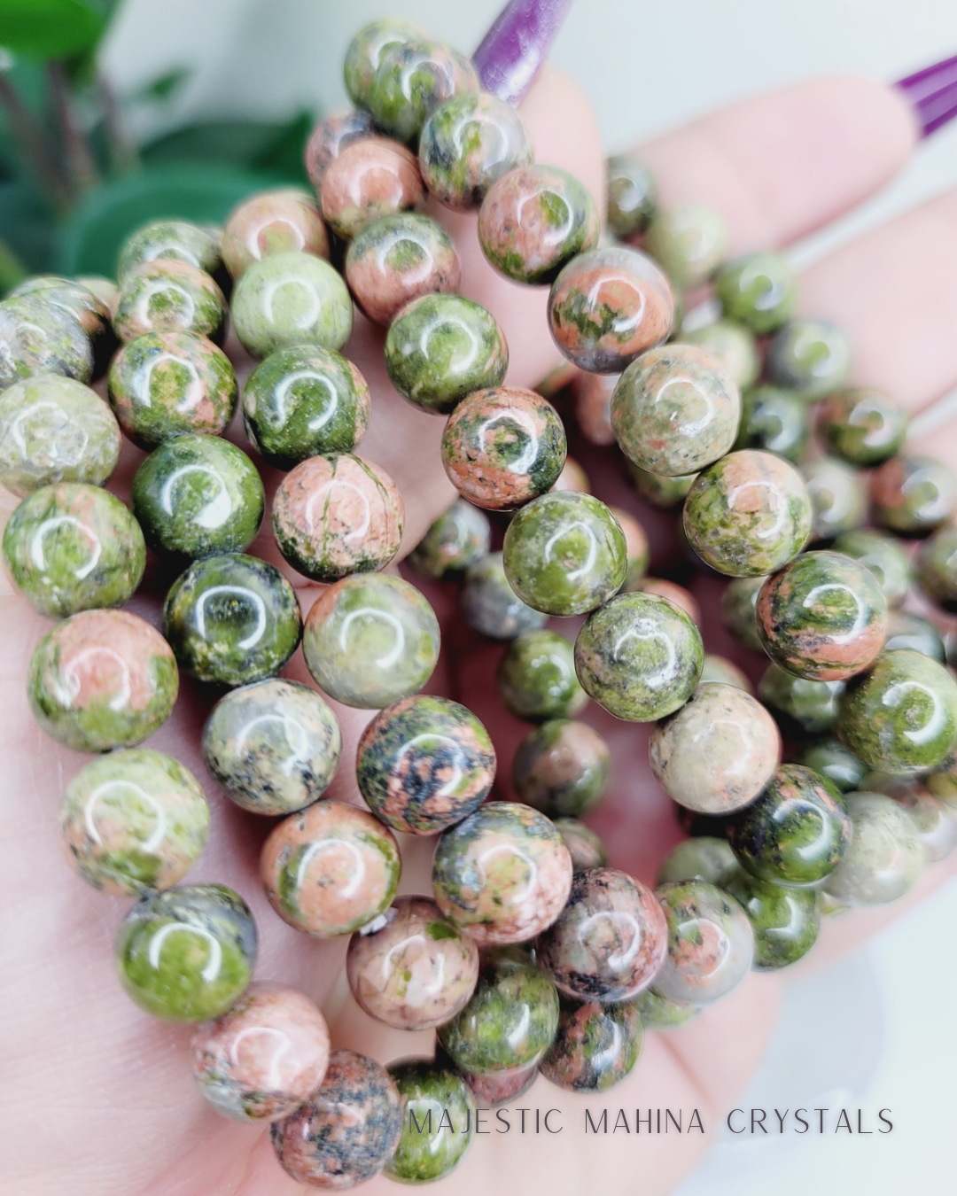 Unakite Jasper Bracelets