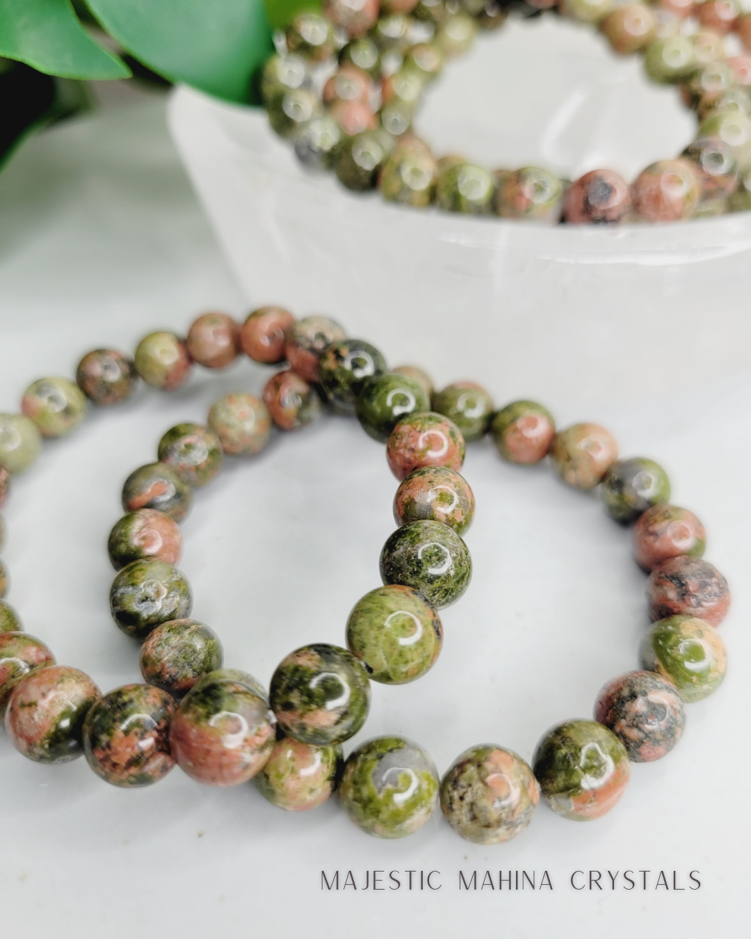Unakite Jasper Bracelets