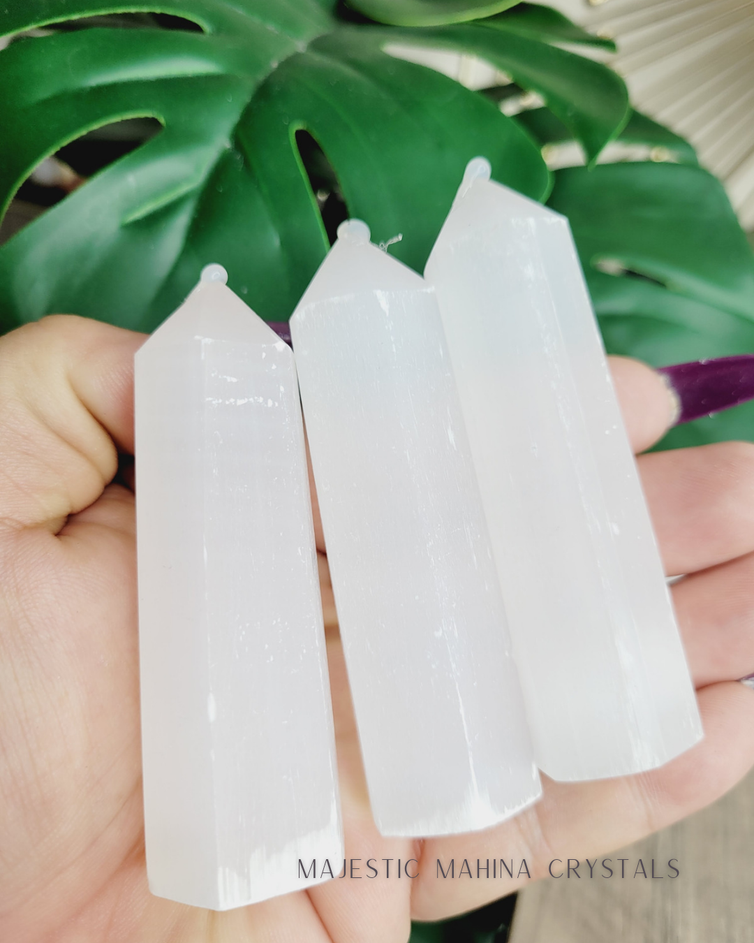 Selenite Points