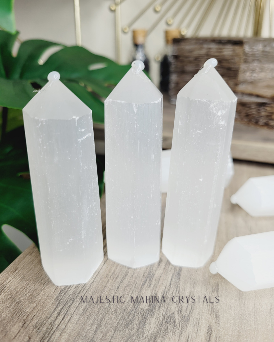 Selenite Points