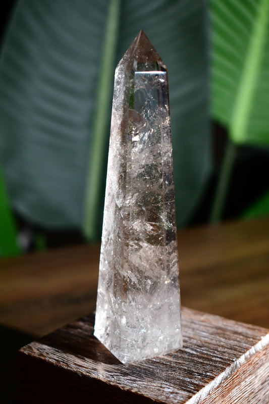 Smoky Quartz Lemurian Obelisk Tower 03