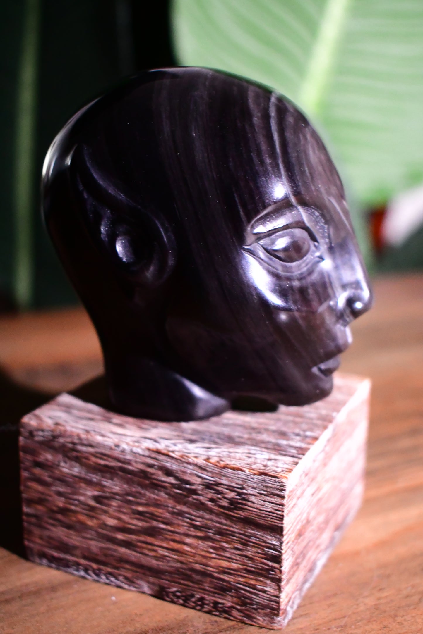 Silver Sheen Obsidian Divine Star Being