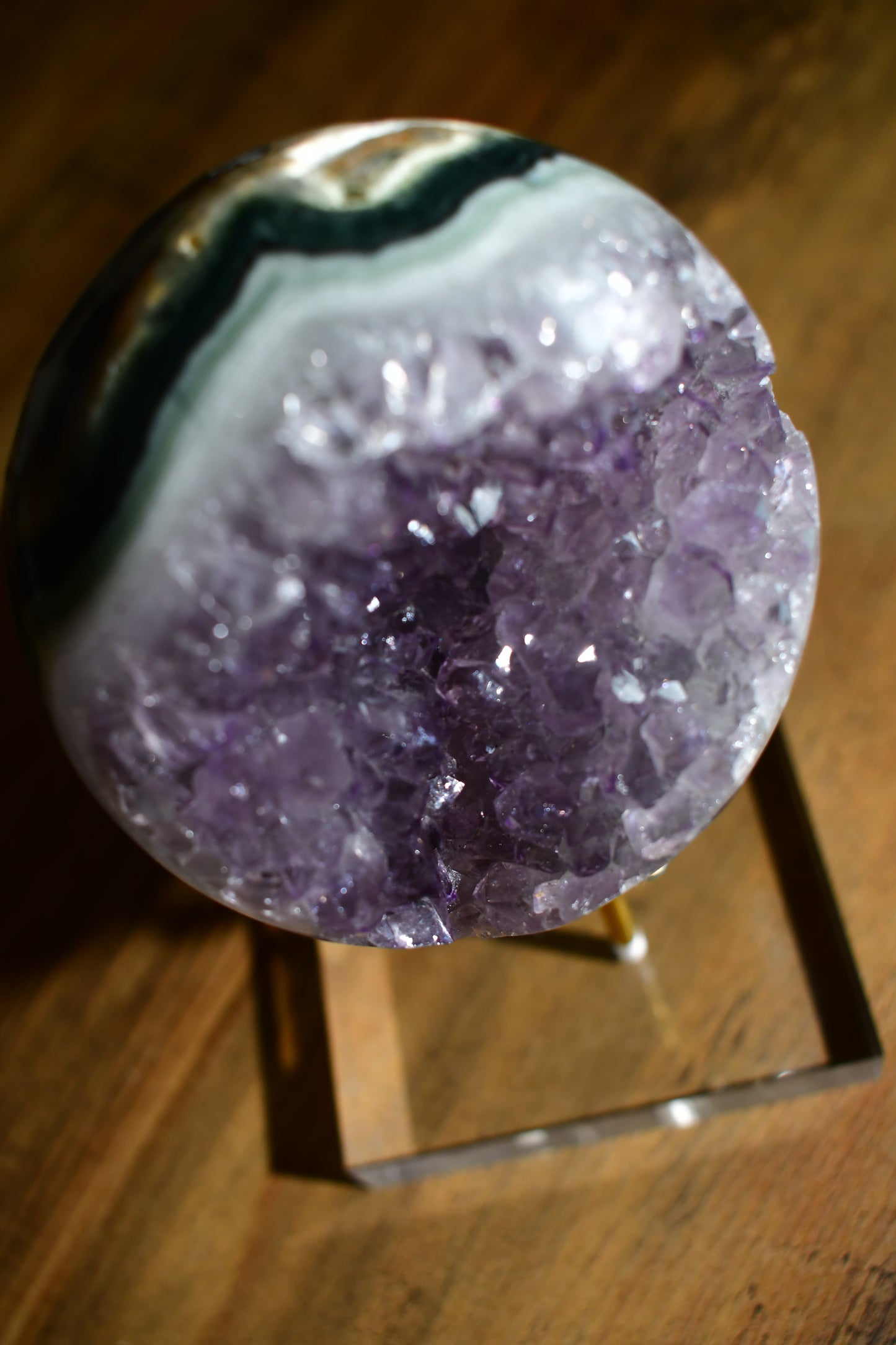 Druzy Amethyst Sphere