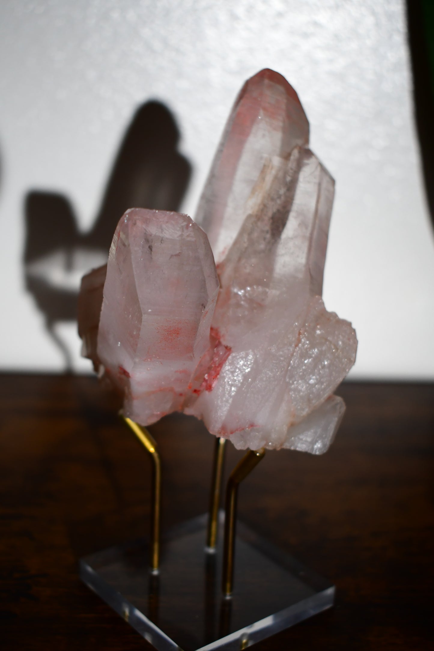 Pink Himalayan Samadhi Quartz Cluster 7