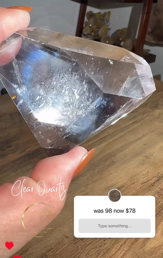 Clear Quartz Freeform