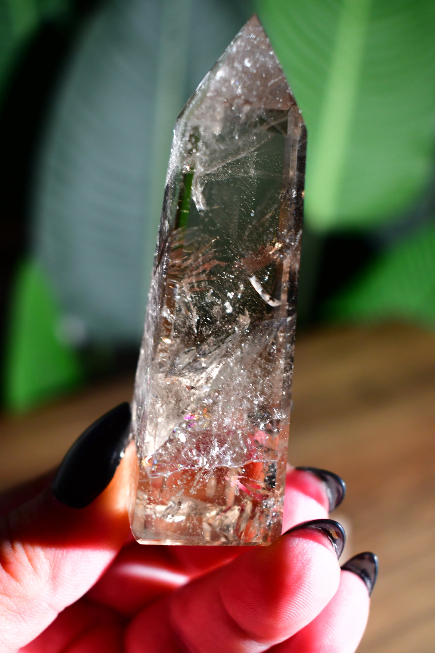 Smoky Quartz Lemurian Obelisk Towers 01