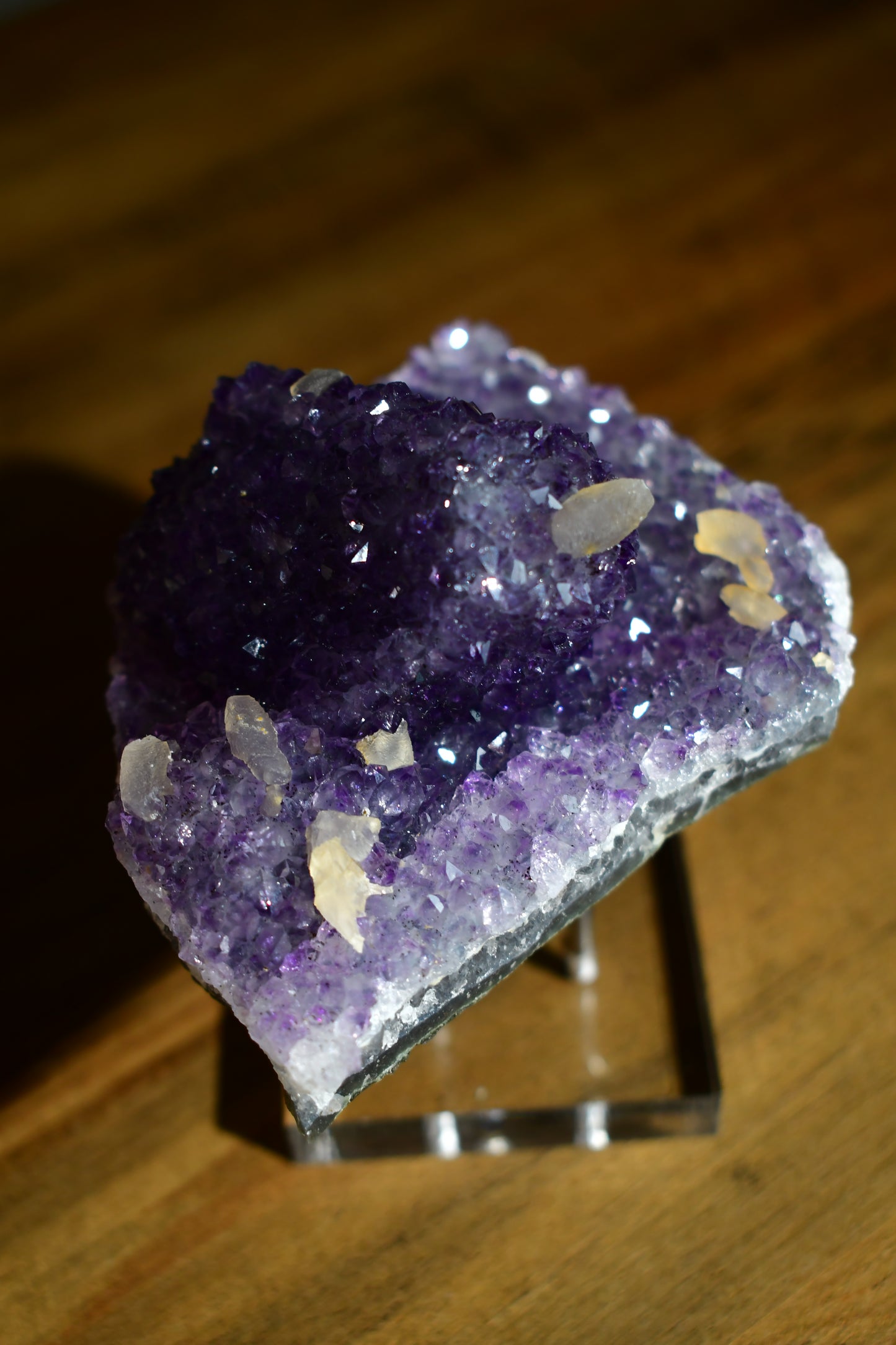 Amethyst and Calcite Formation