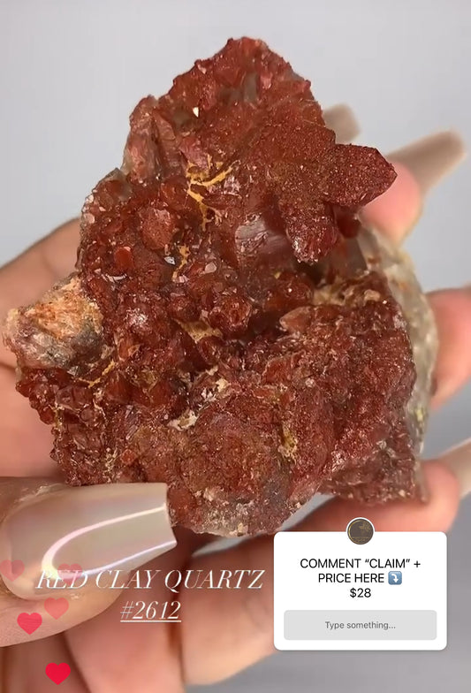 RED CLAY QUARTZ - MOROCCO