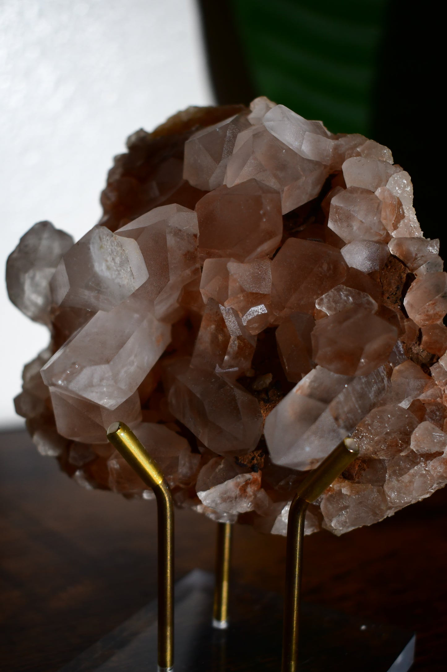 Pink Himalayan Samadhi Quartz Cluster 6
