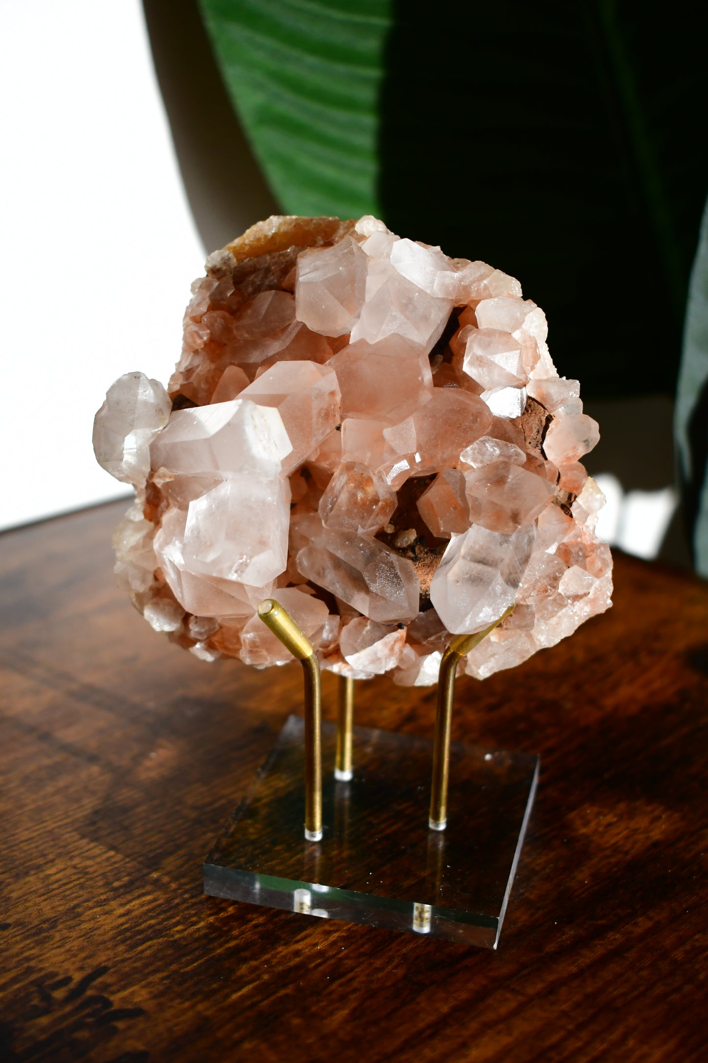 Pink Himalayan Samadhi Quartz Cluster 6