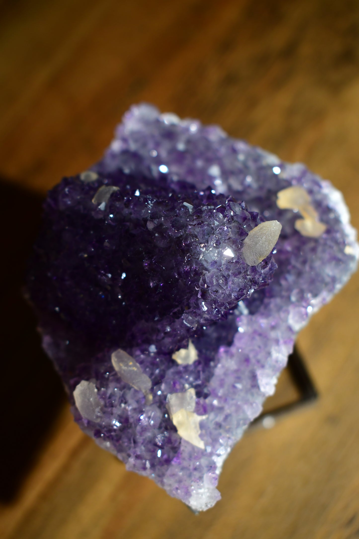 Amethyst and Calcite Formation