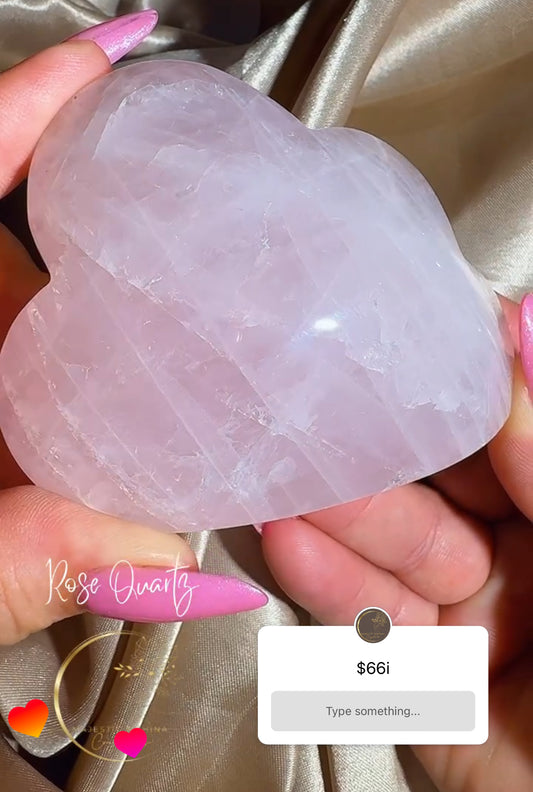 Rose Quartz Puffy Cloud