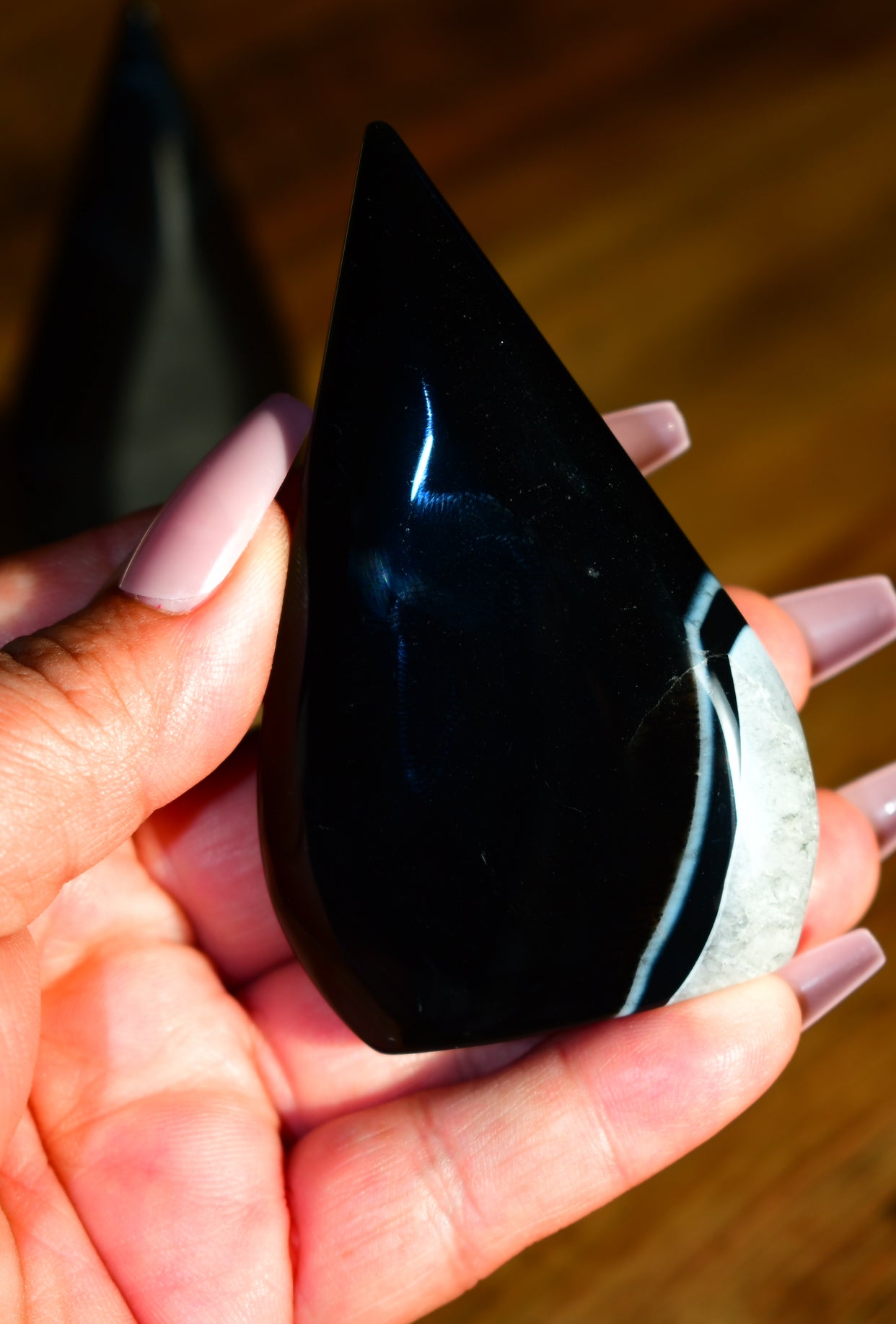 Black Agate Flame