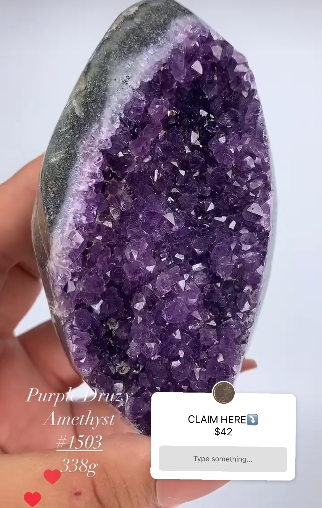 PURPLE AMETHYST CUTBASE