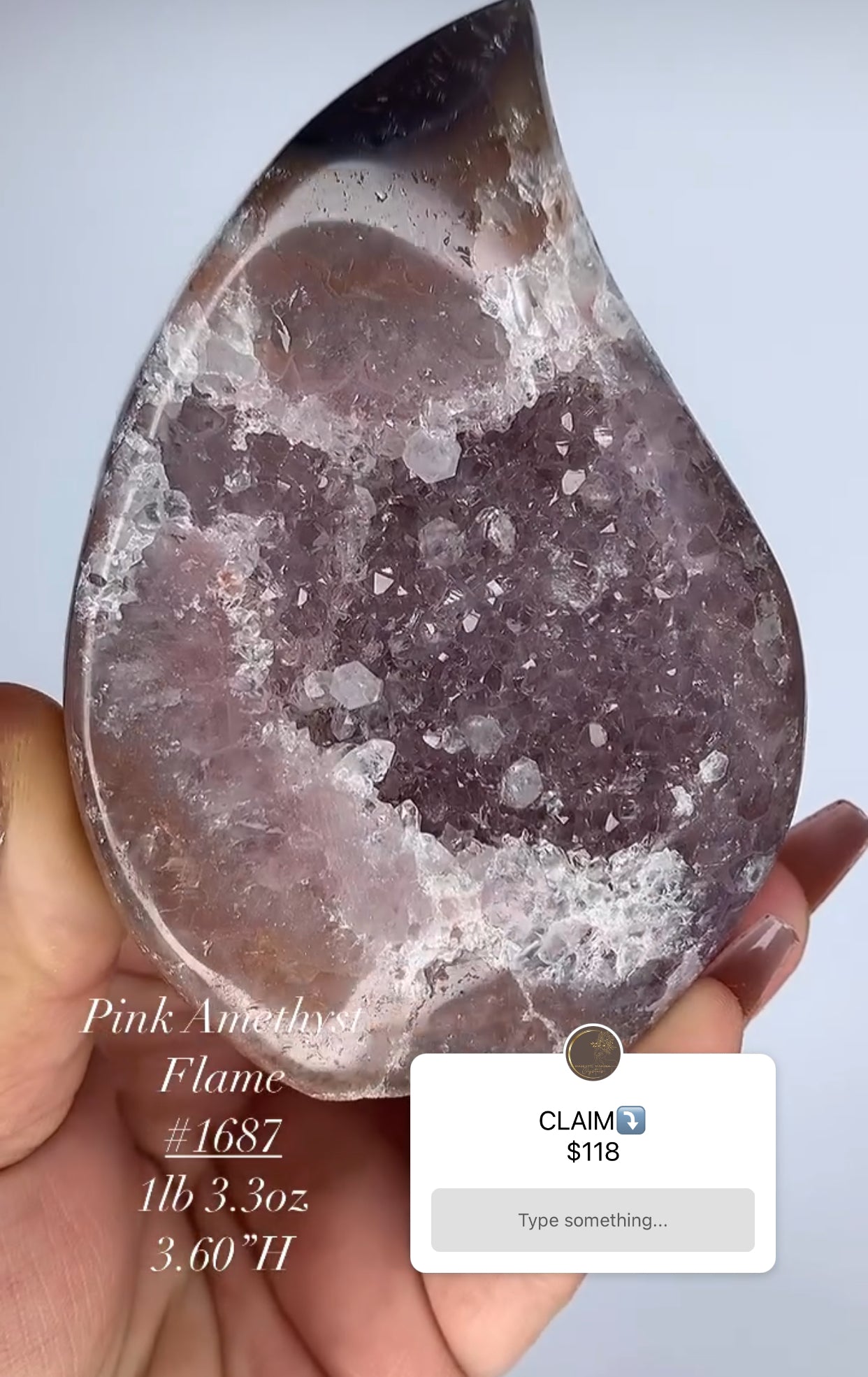 PINK AMETHYST FLAME