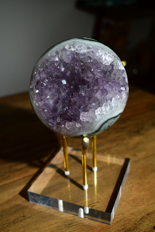 Druzy Amethyst Sphere