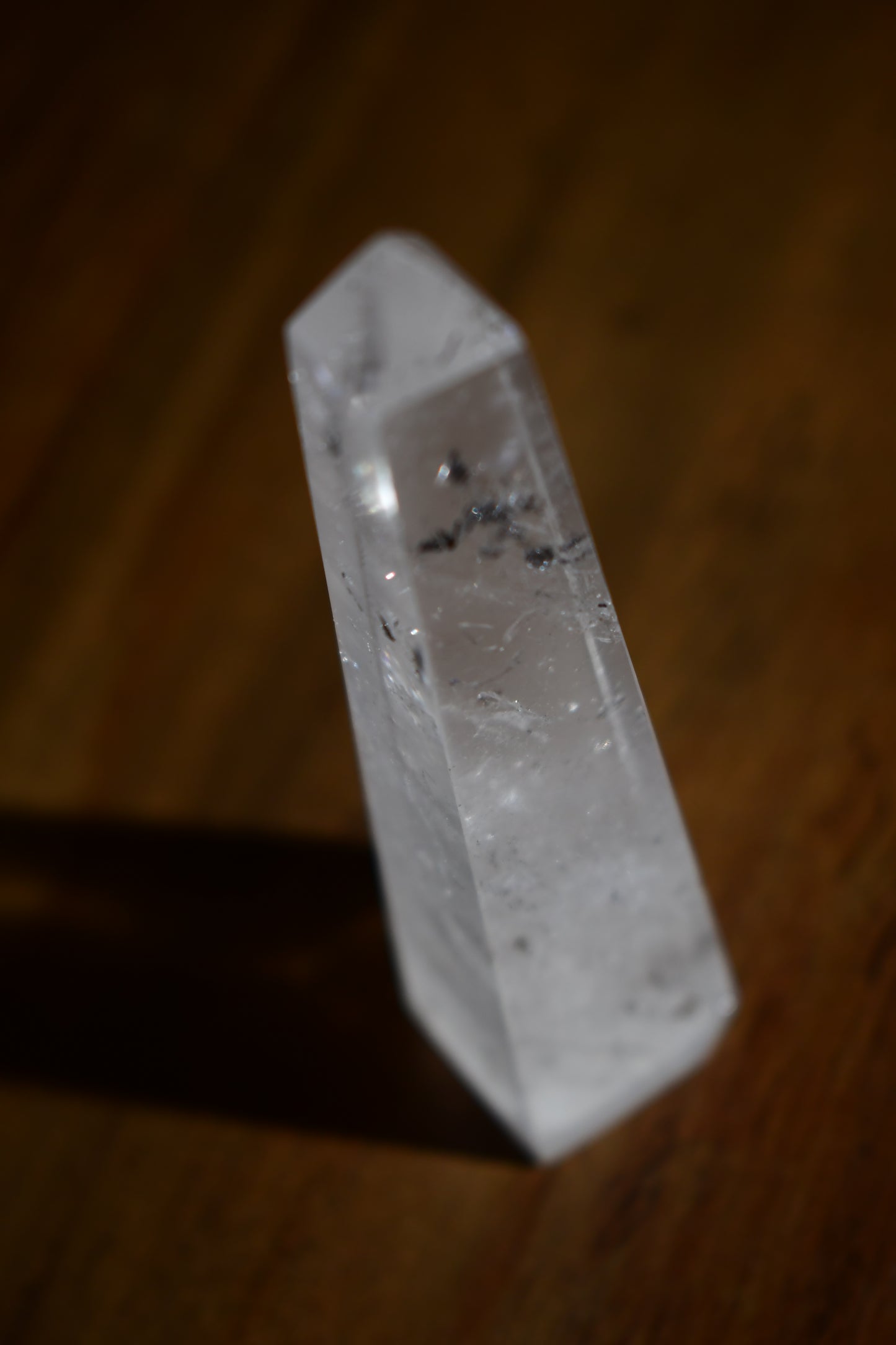 Clear Quartz Obelisk Tower