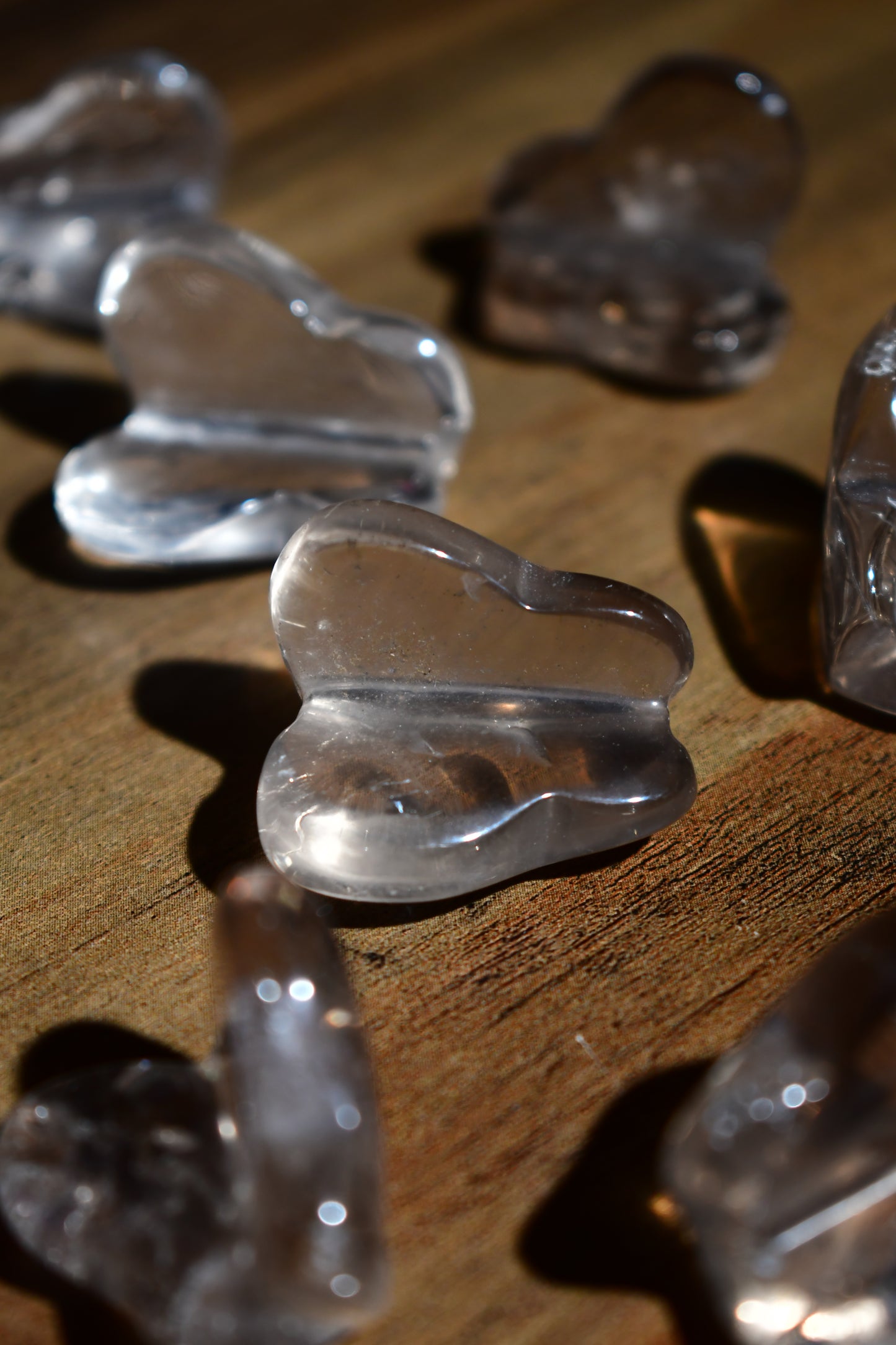 Mini Smoky Quartz Butterfly Carving