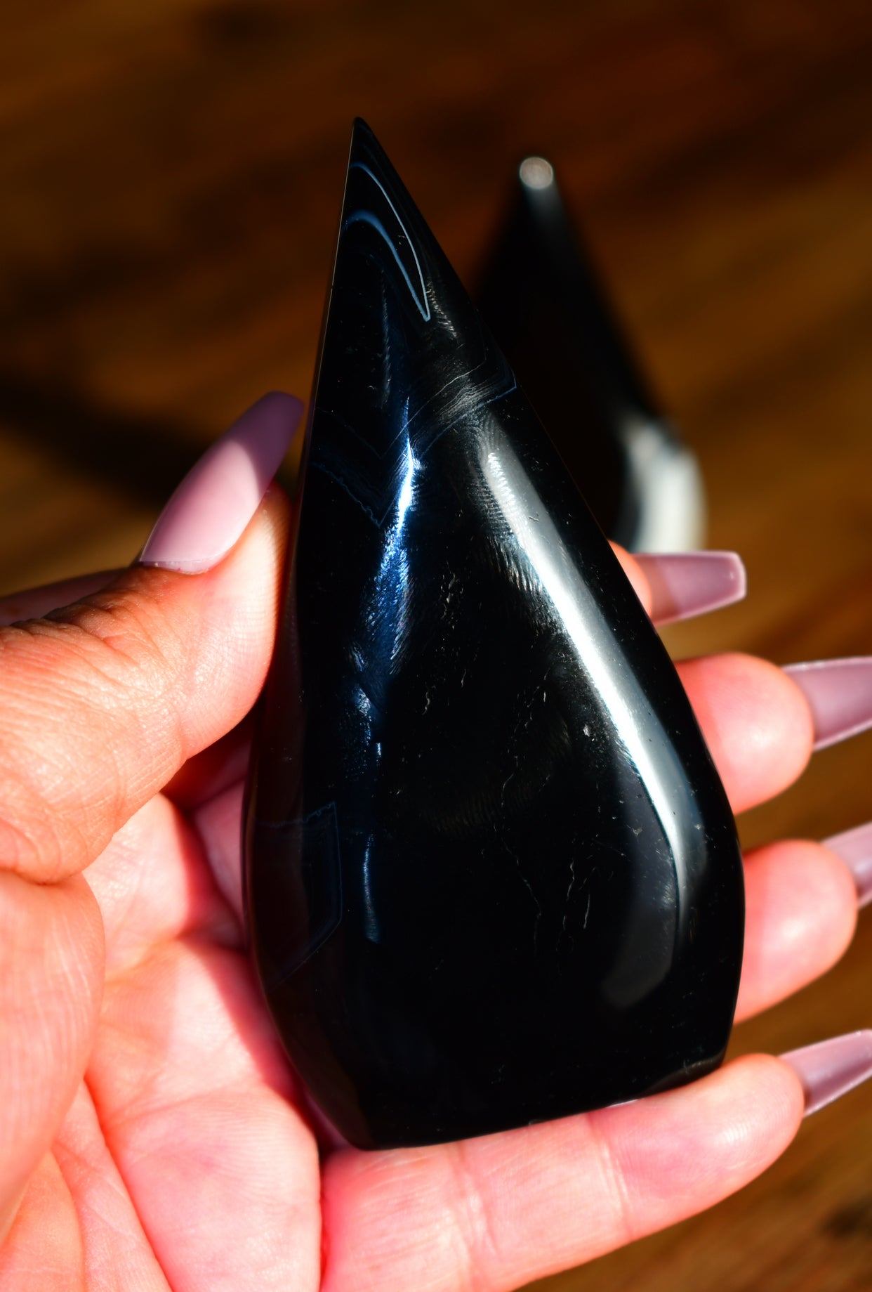 Black Agate Flame