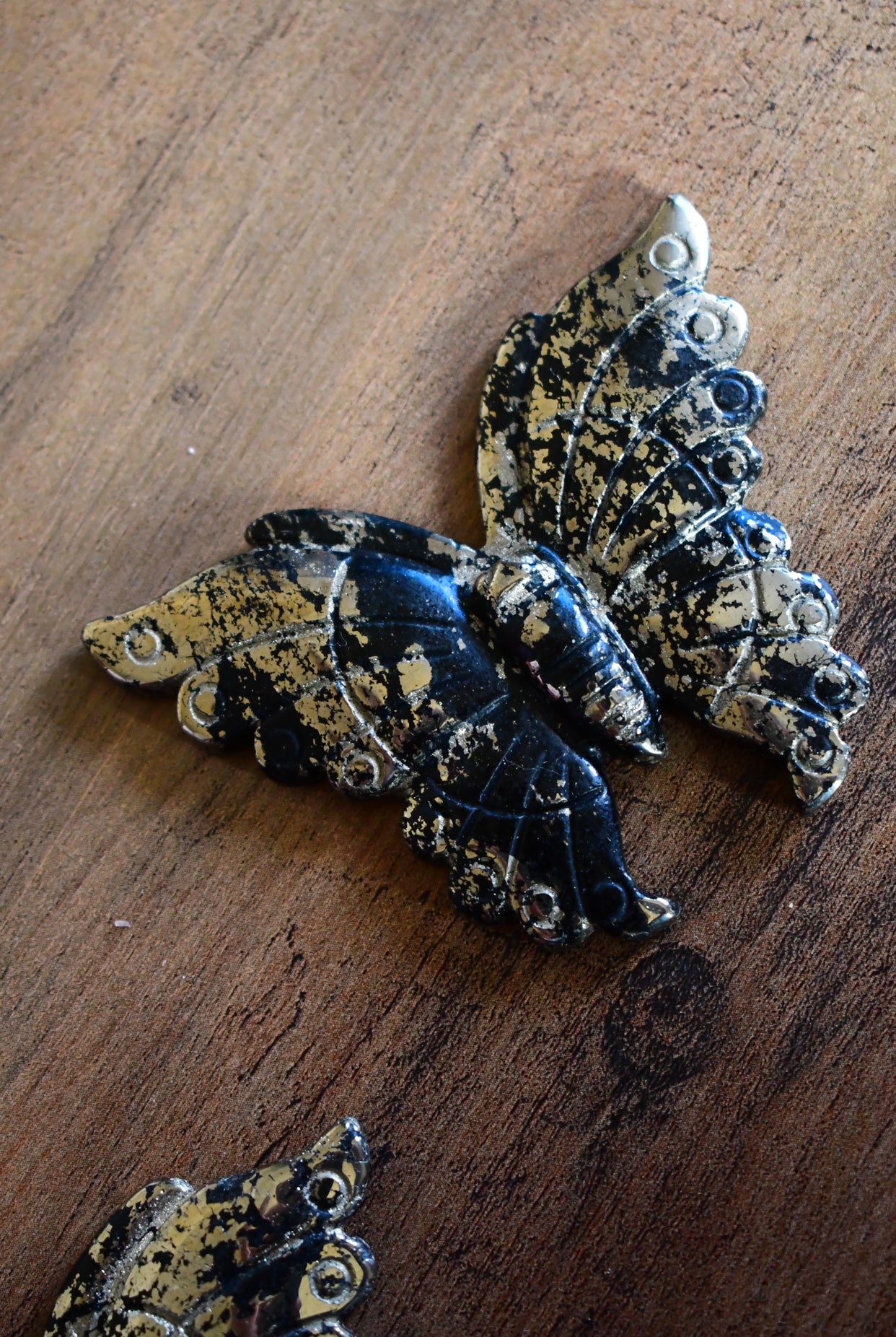 Pyrite Butterfly Carvings