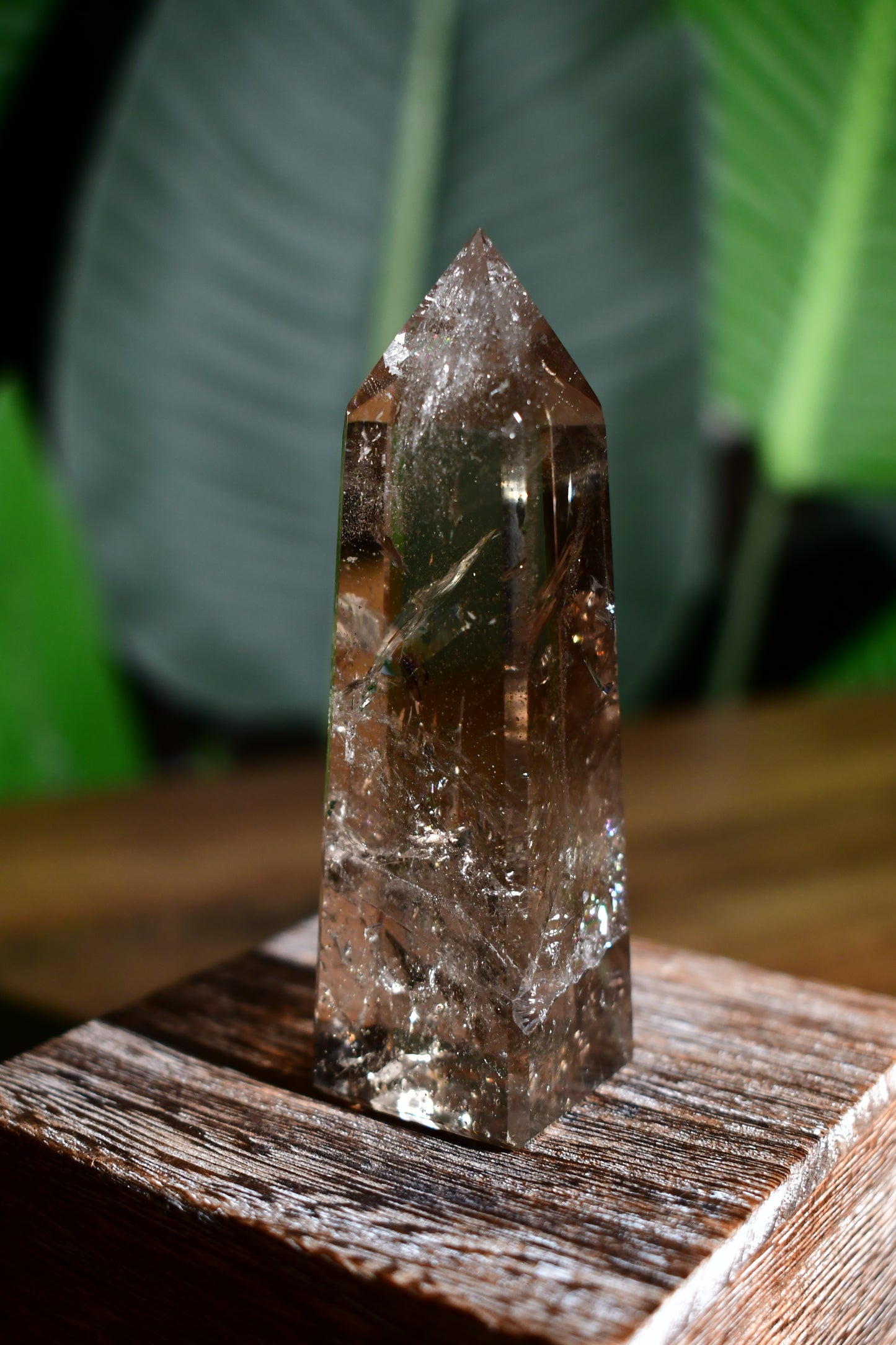 Smoky Quartz Lemurian Obelisk Towers 01