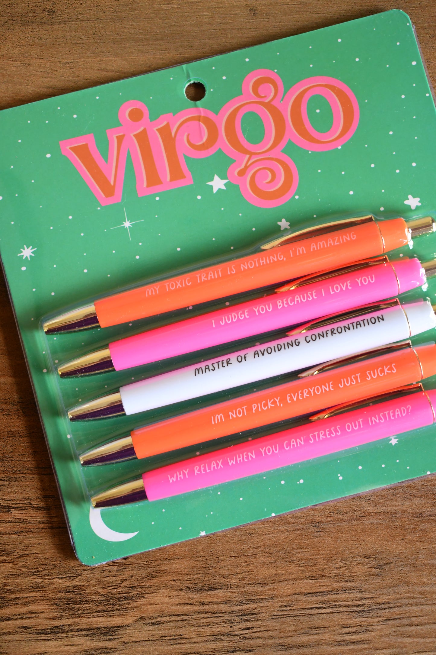 Virgo ♍️ Astrology Sign BallPoint Pen Sets