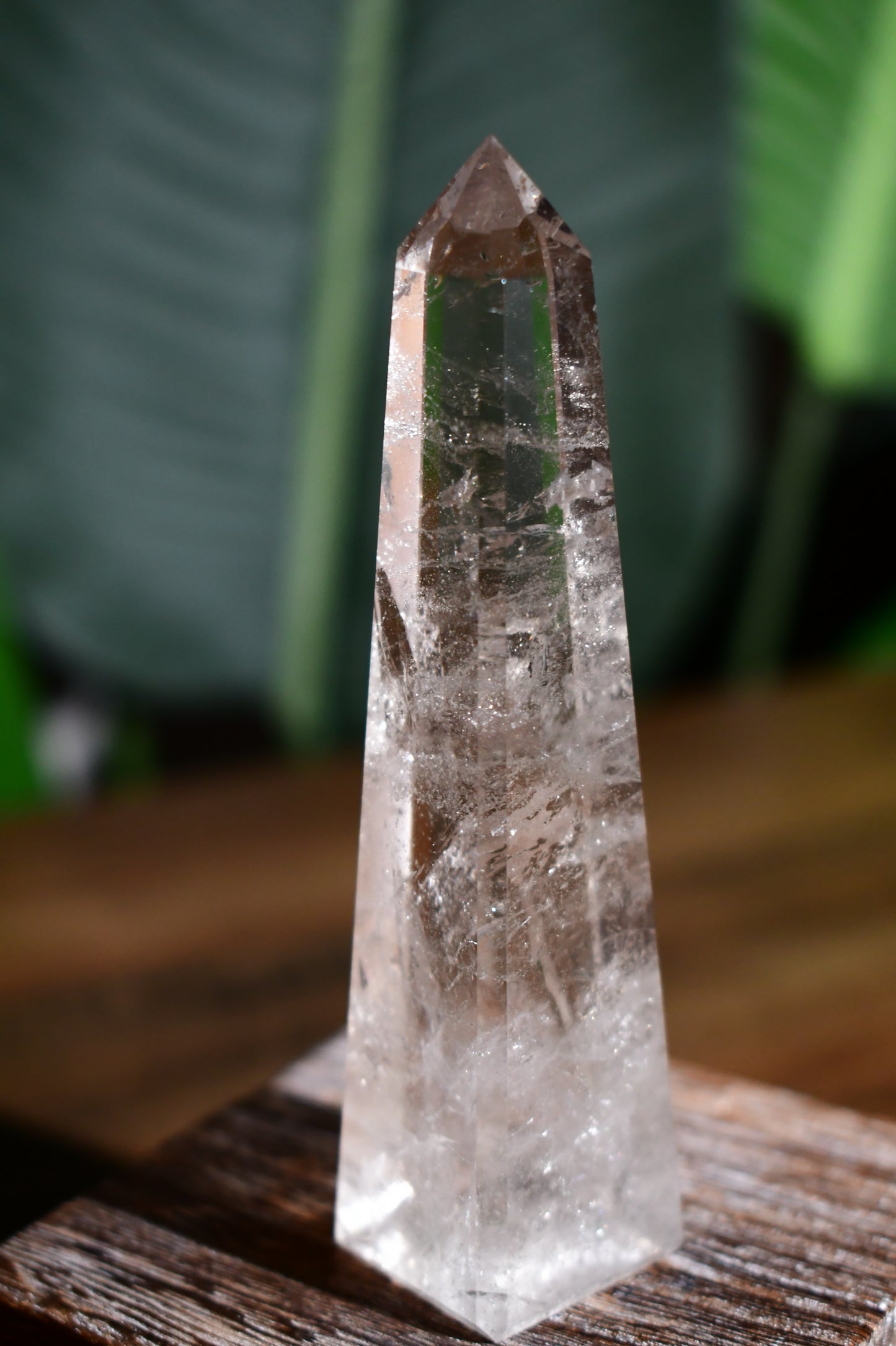 Smoky Quartz Lemurian Obelisk Tower 02