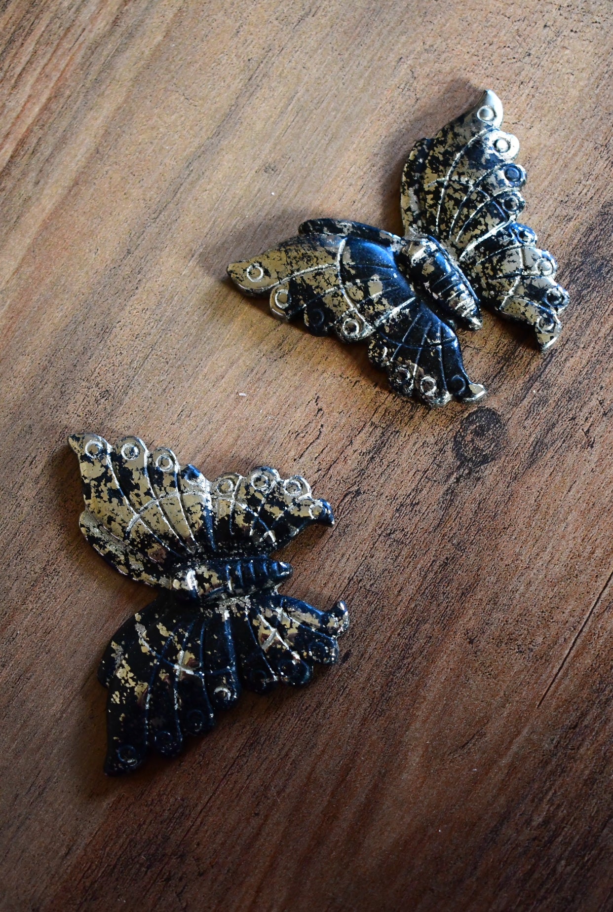 Pyrite Butterfly Carvings