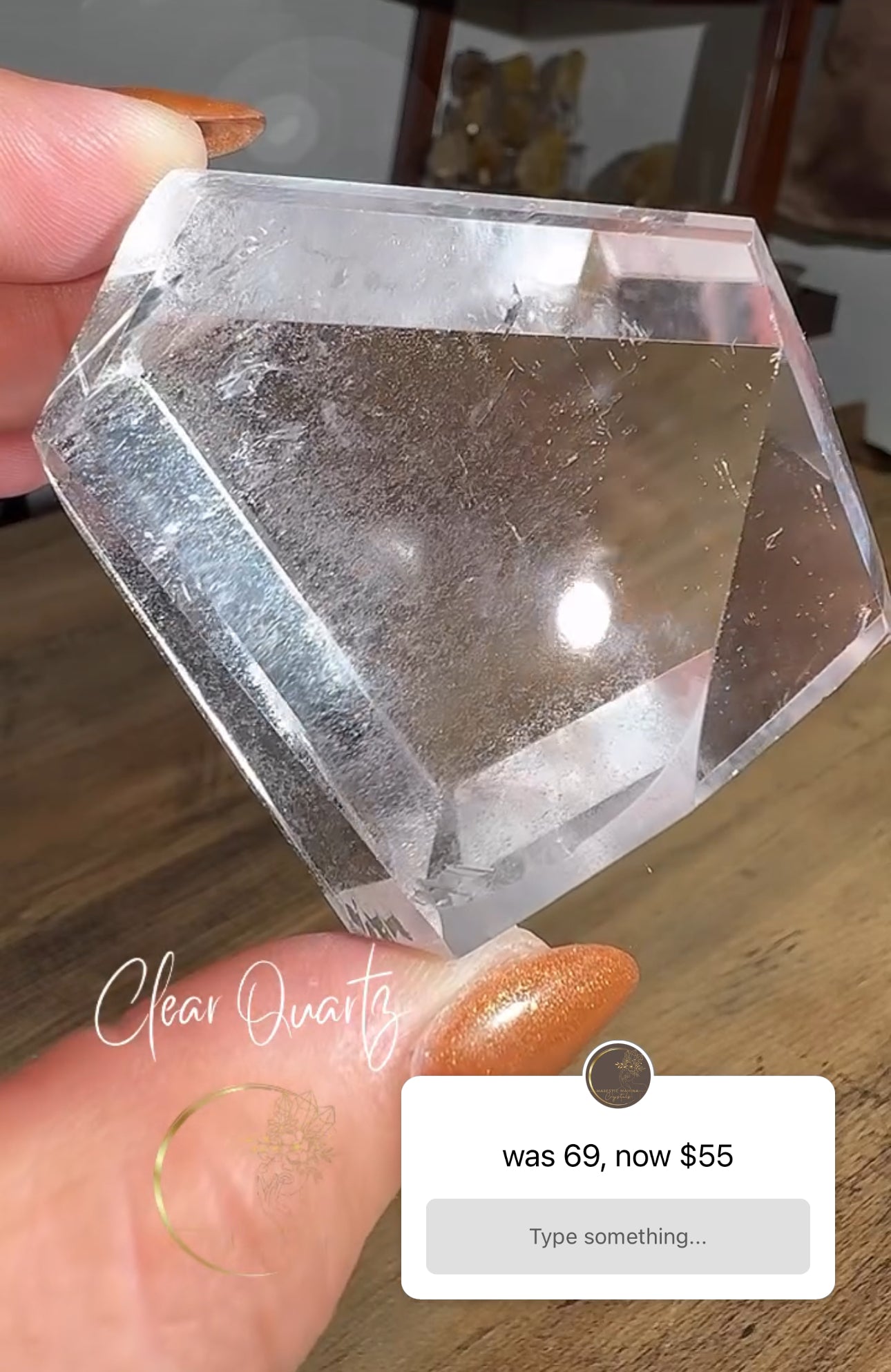 Clear Quartz Freeform