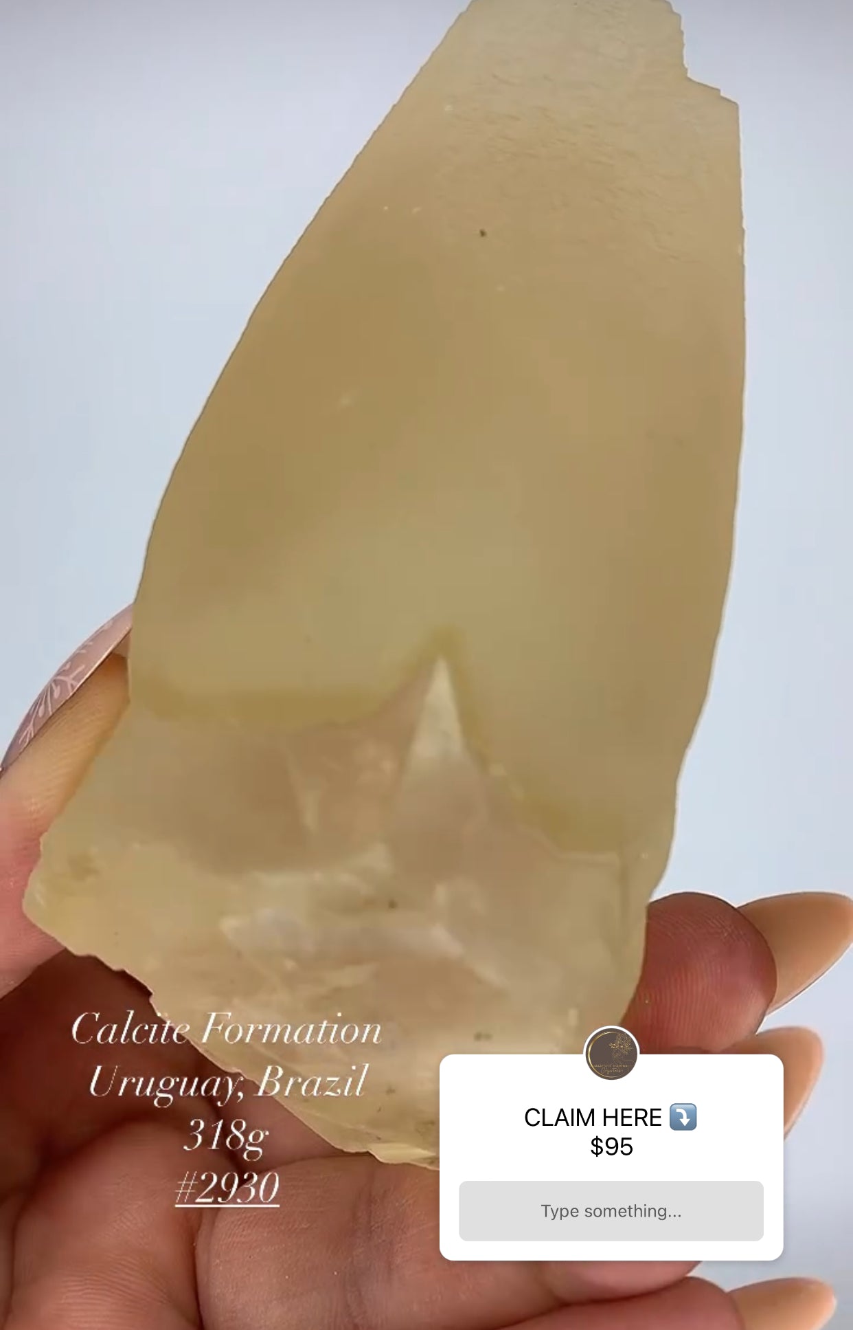 CALCITE FORMATION