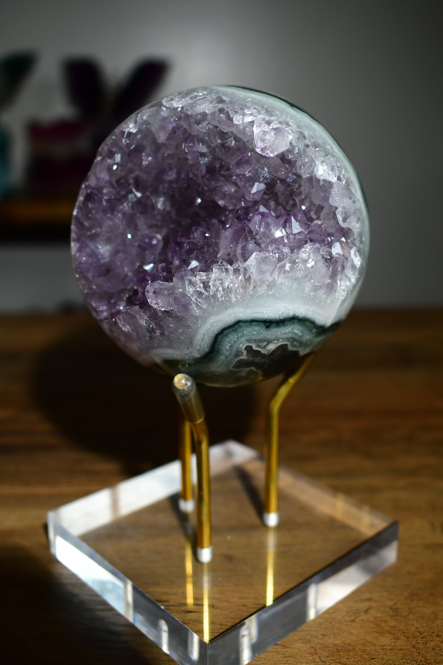 Druzy Amethyst Sphere